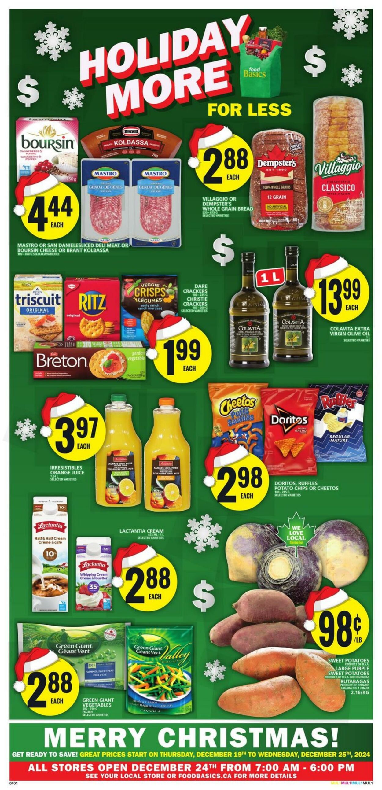 Flyer Food Basics 19.12.2024 - 25.12.2024