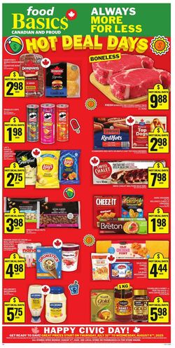 Flyer Food Basics 31.07.2025 - 06.08.2025