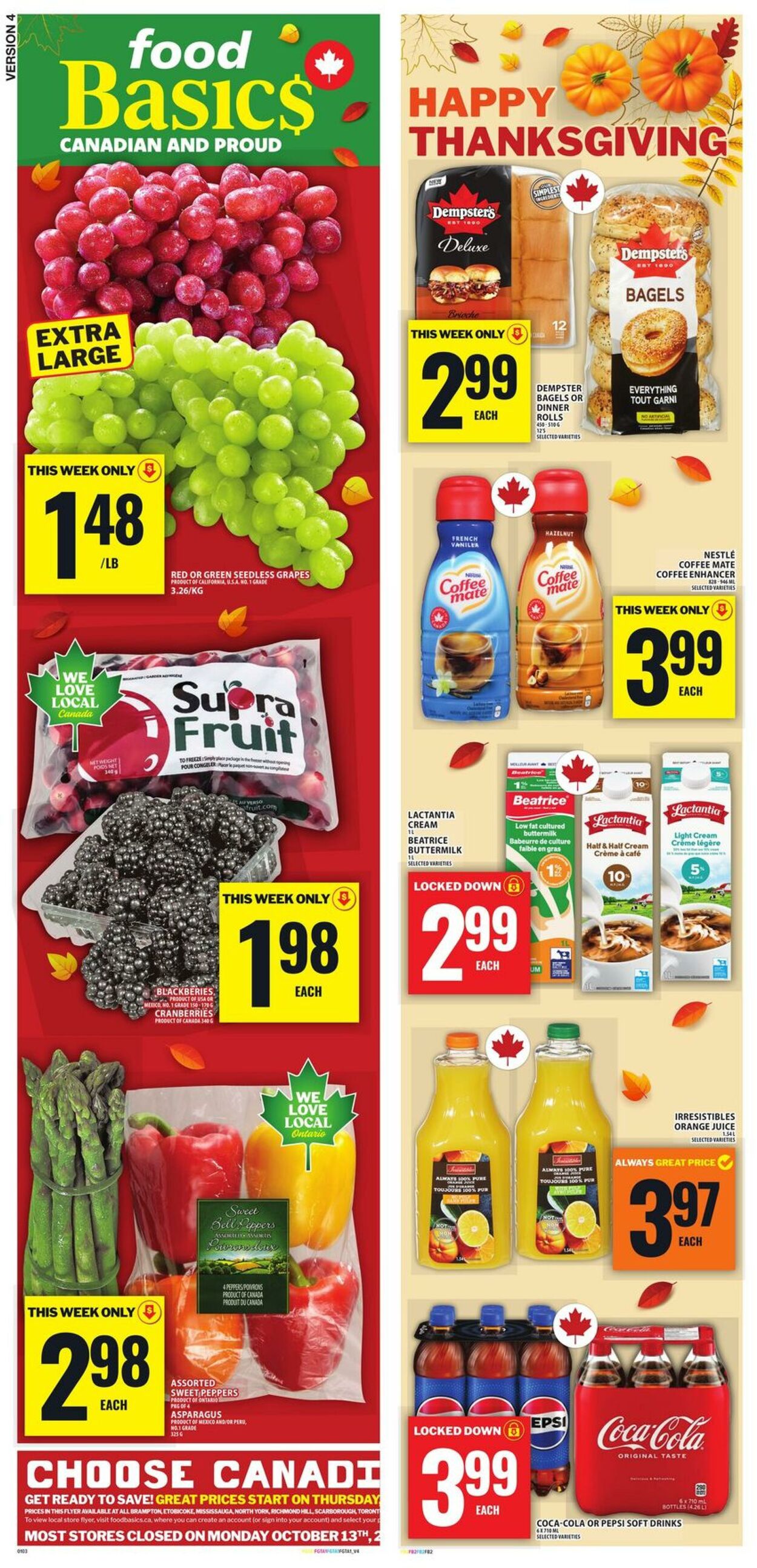 Flyer Food Basics 09.10.2025 - 15.10.2025