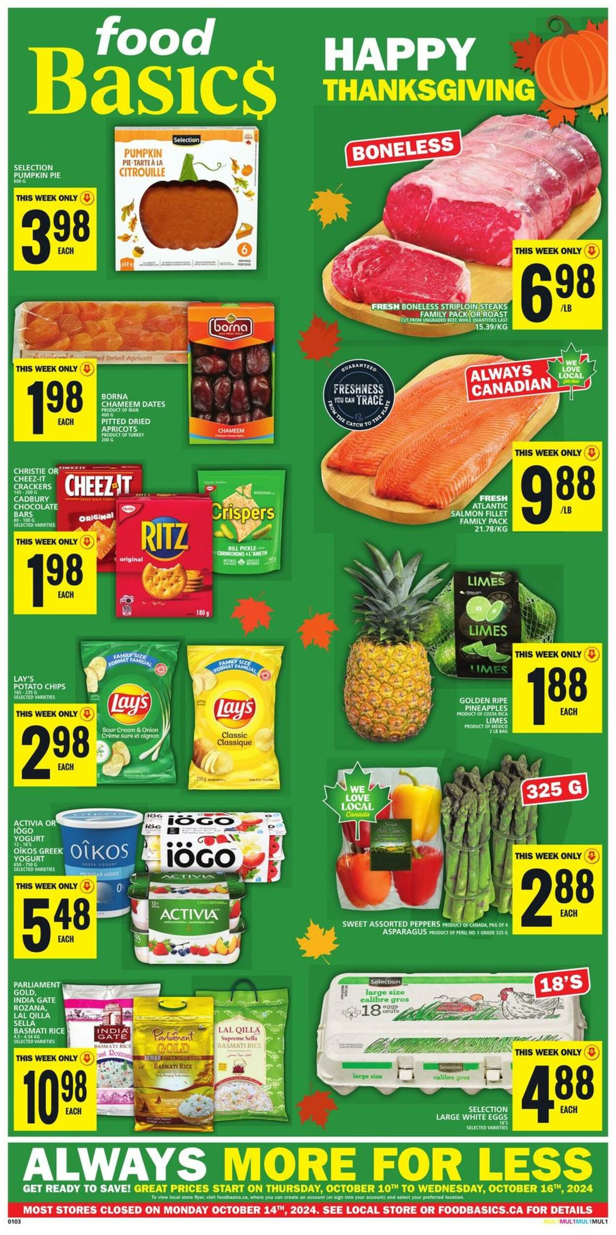 Flyer Food Basics 10.10.2024 - 16.10.2024