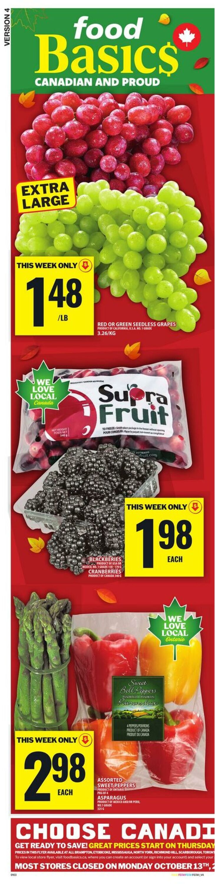 Flyer Food Basics 09.10.2025 - 15.10.2025