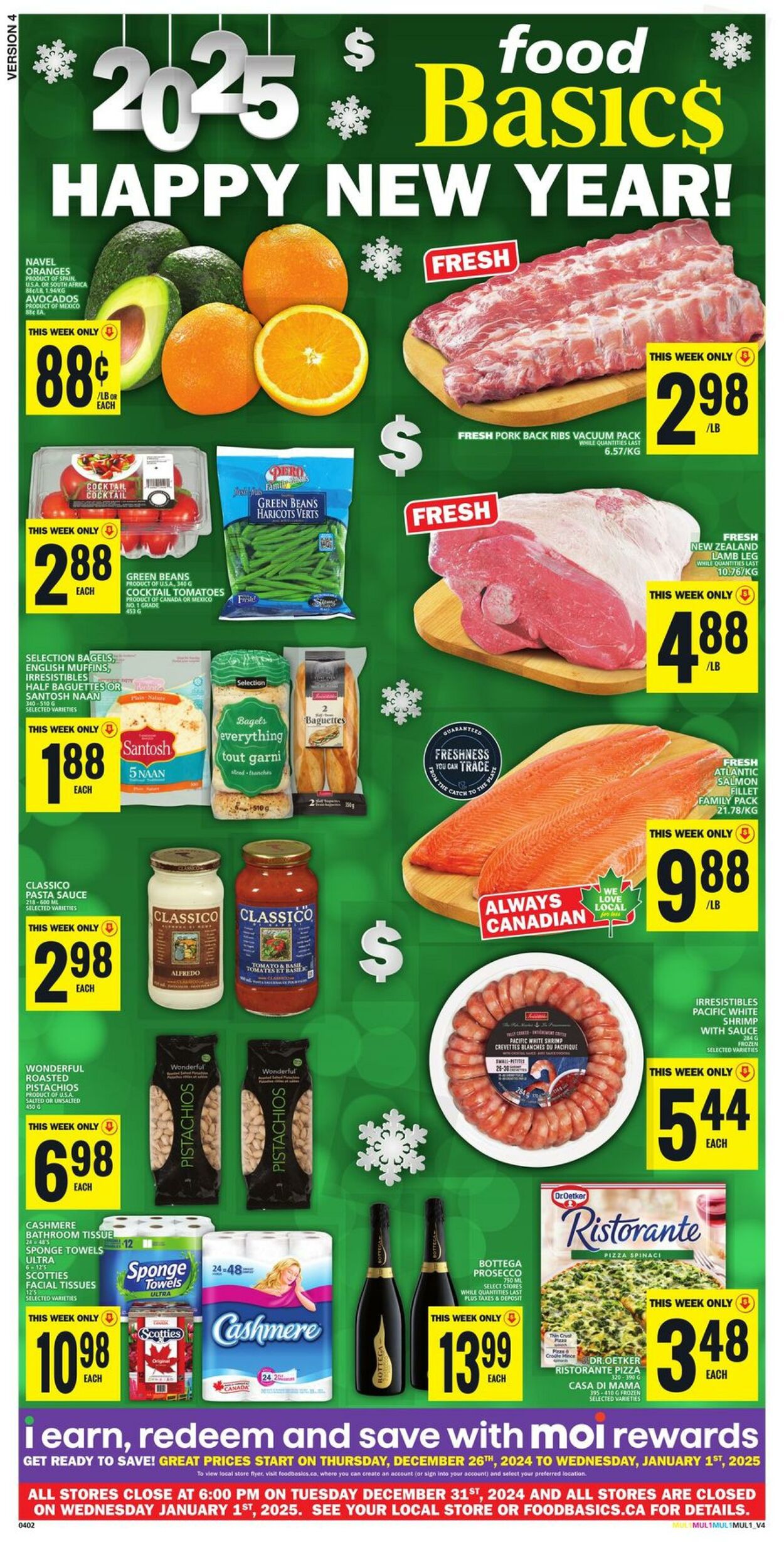 Flyer Food Basics 26.12.2024 - 01.01.2025