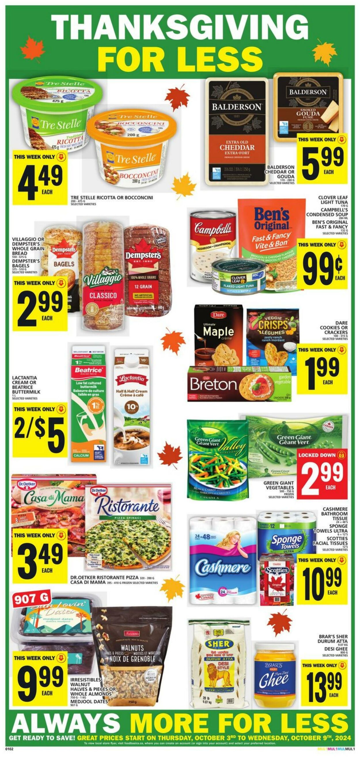 Flyer Food Basics 03.10.2024 - 09.10.2024