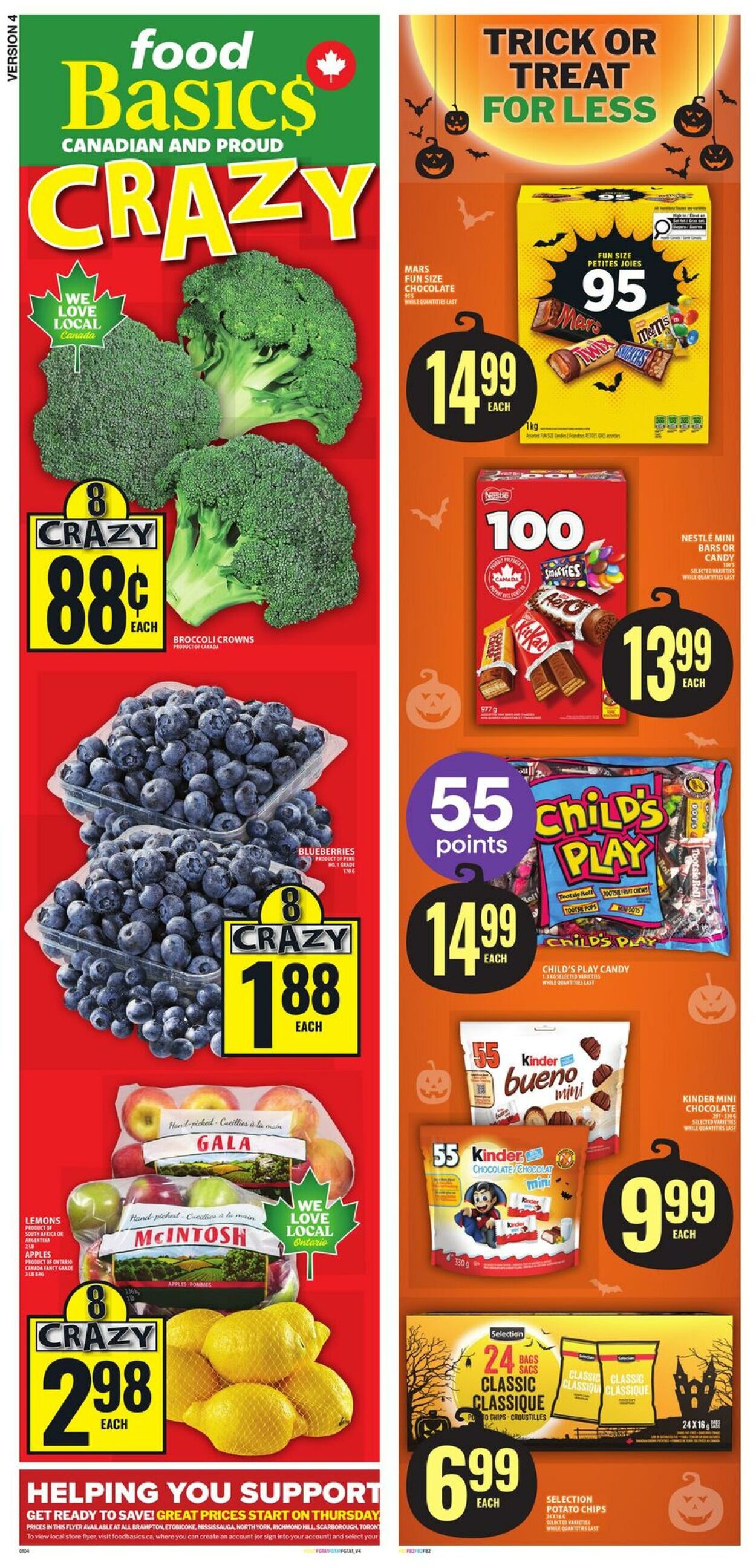 Flyer Food Basics 16.10.2025 - 22.10.2025
