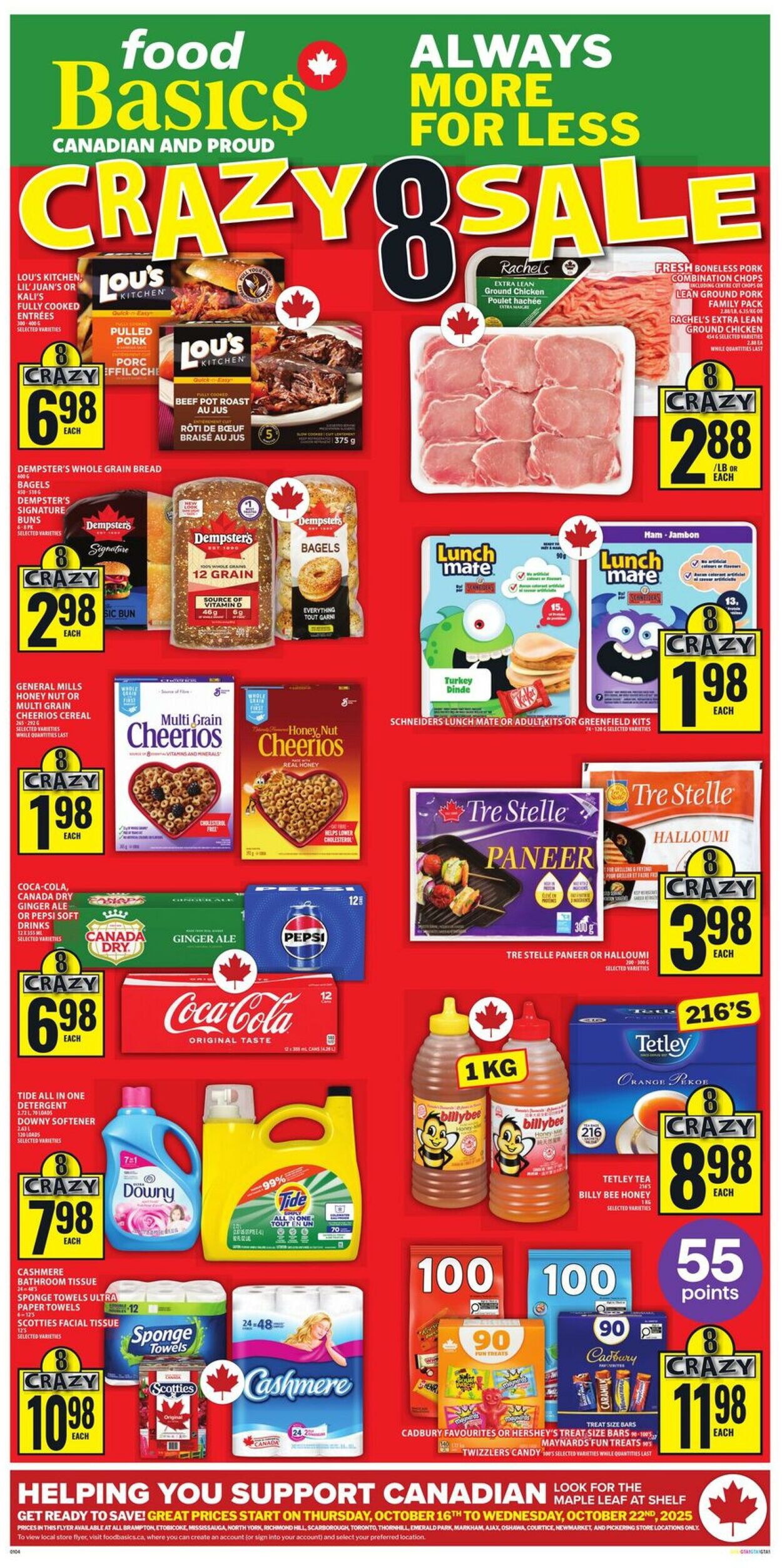 Flyer Food Basics 16.10.2025 - 22.10.2025