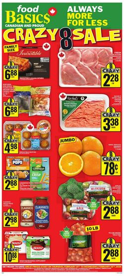 Flyer Food Basics 19.02.2026 - 25.02.2026