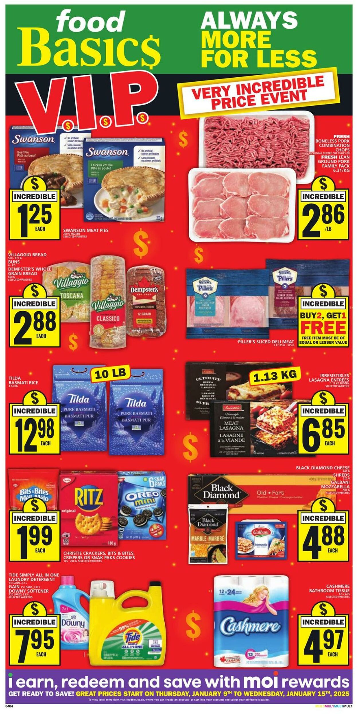 Flyer Food Basics 09.01.2025 - 15.01.2025