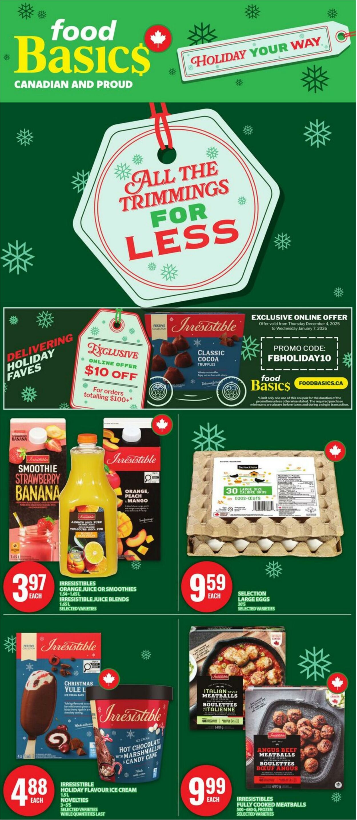 Flyer Food Basics 04.12.2025 - 10.12.2025