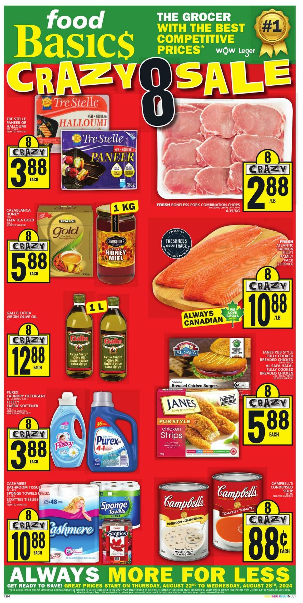 Flyer Food Basics 22.08.2024 - 28.08.2024