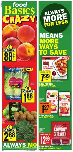 Flyer Food Basics 08.08.2024 - 14.08.2024