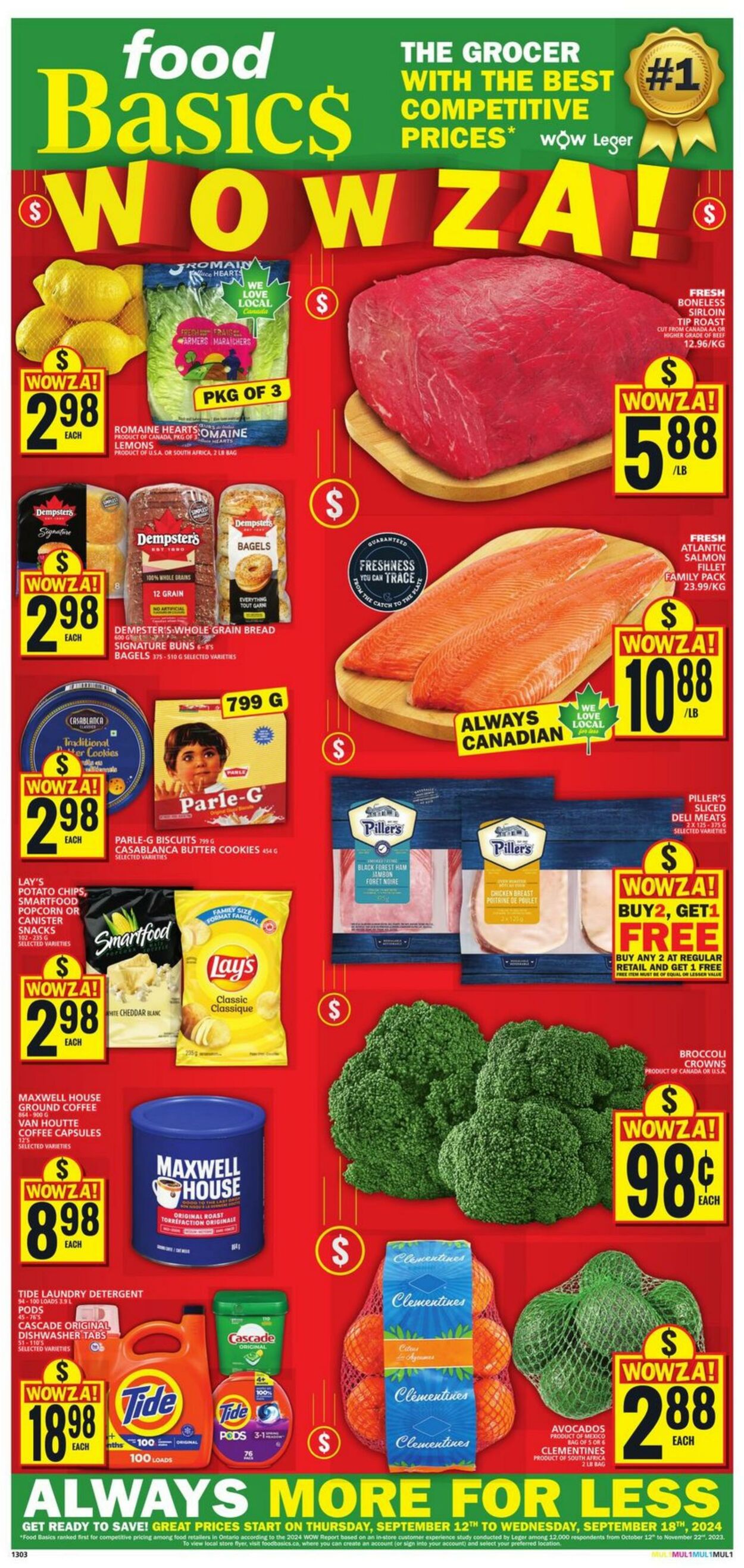 Flyer Food Basics 12.09.2024 - 18.09.2024