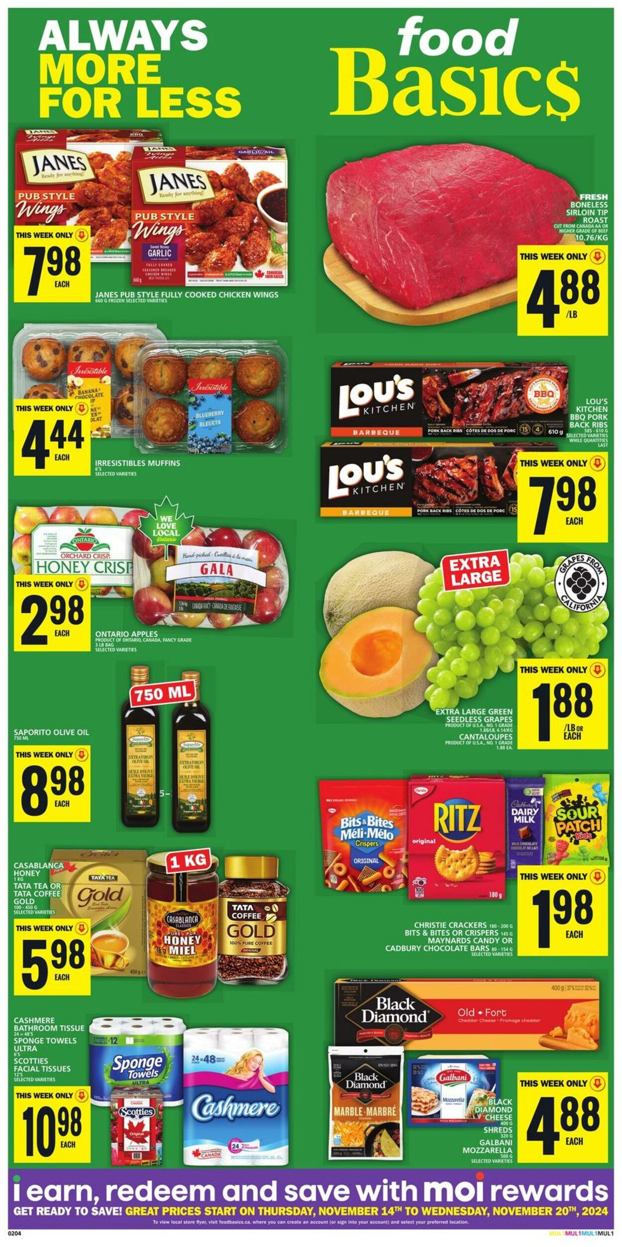 Flyer Food Basics 14.11.2024 - 20.11.2024