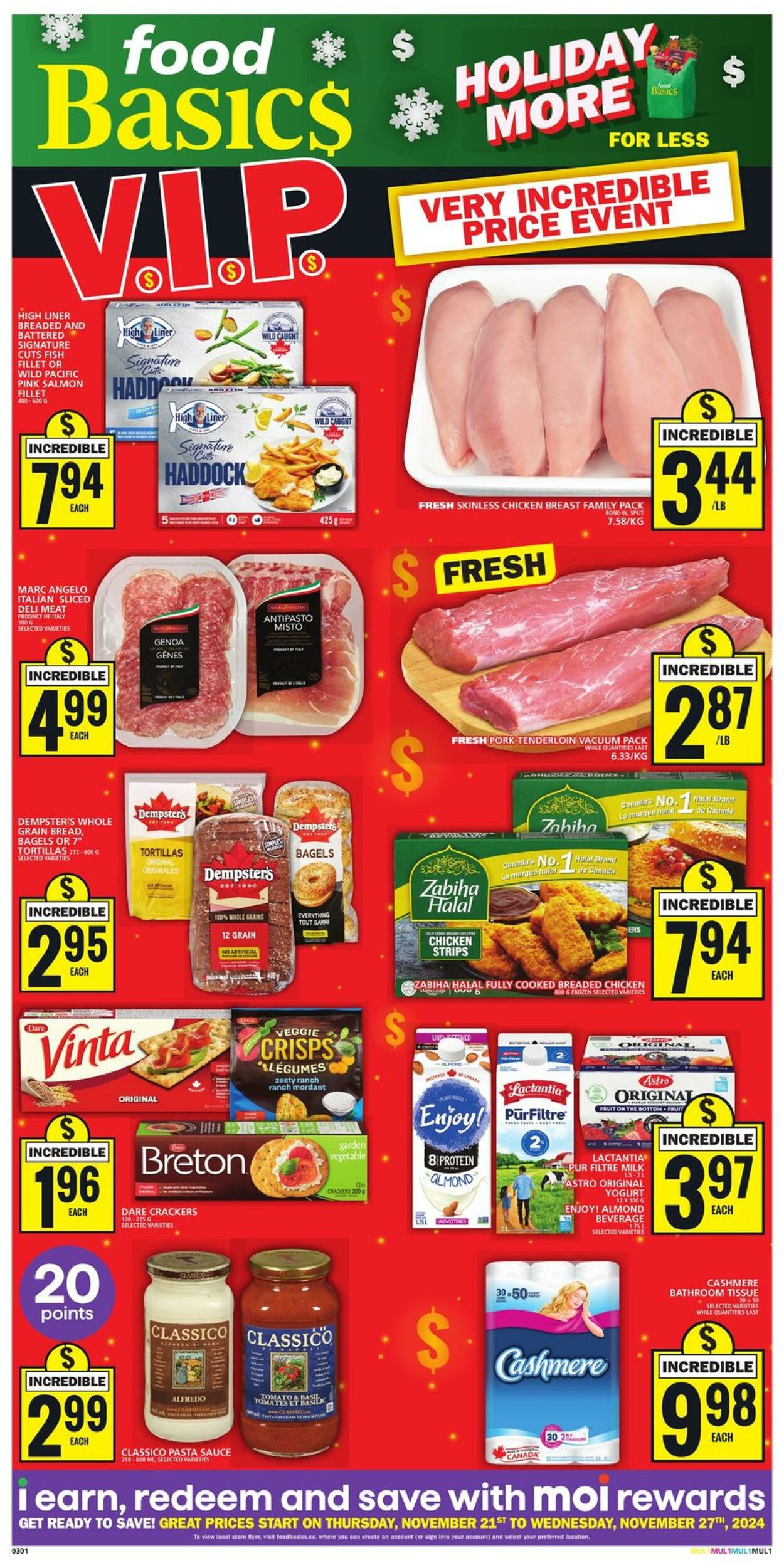 Flyer Food Basics 21.11.2024 - 27.11.2024