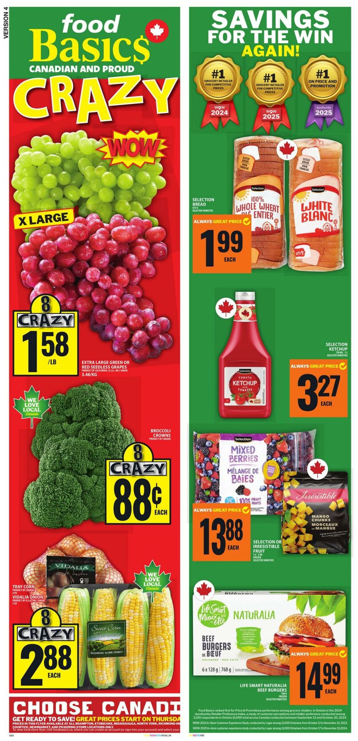 Flyer Food Basics 14.08.2025 - 20.08.2025