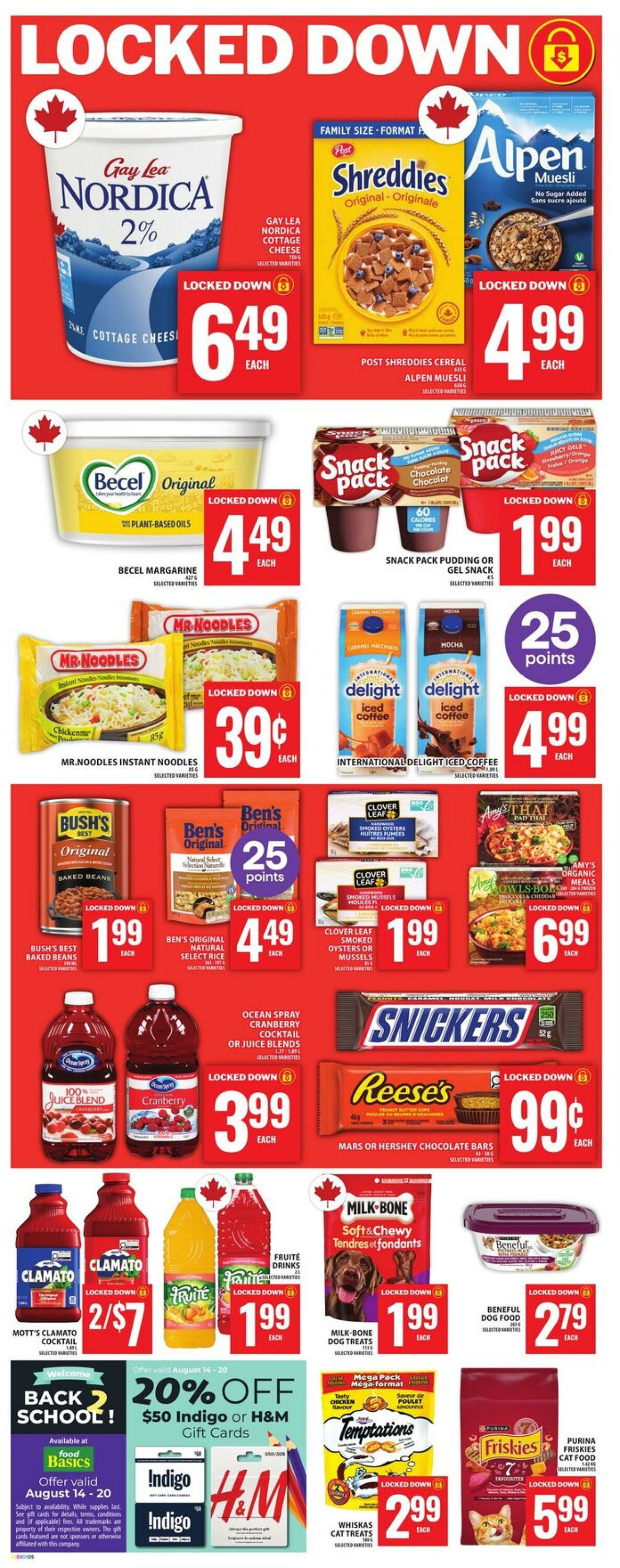 Flyer Food Basics 14.08.2025 - 20.08.2025