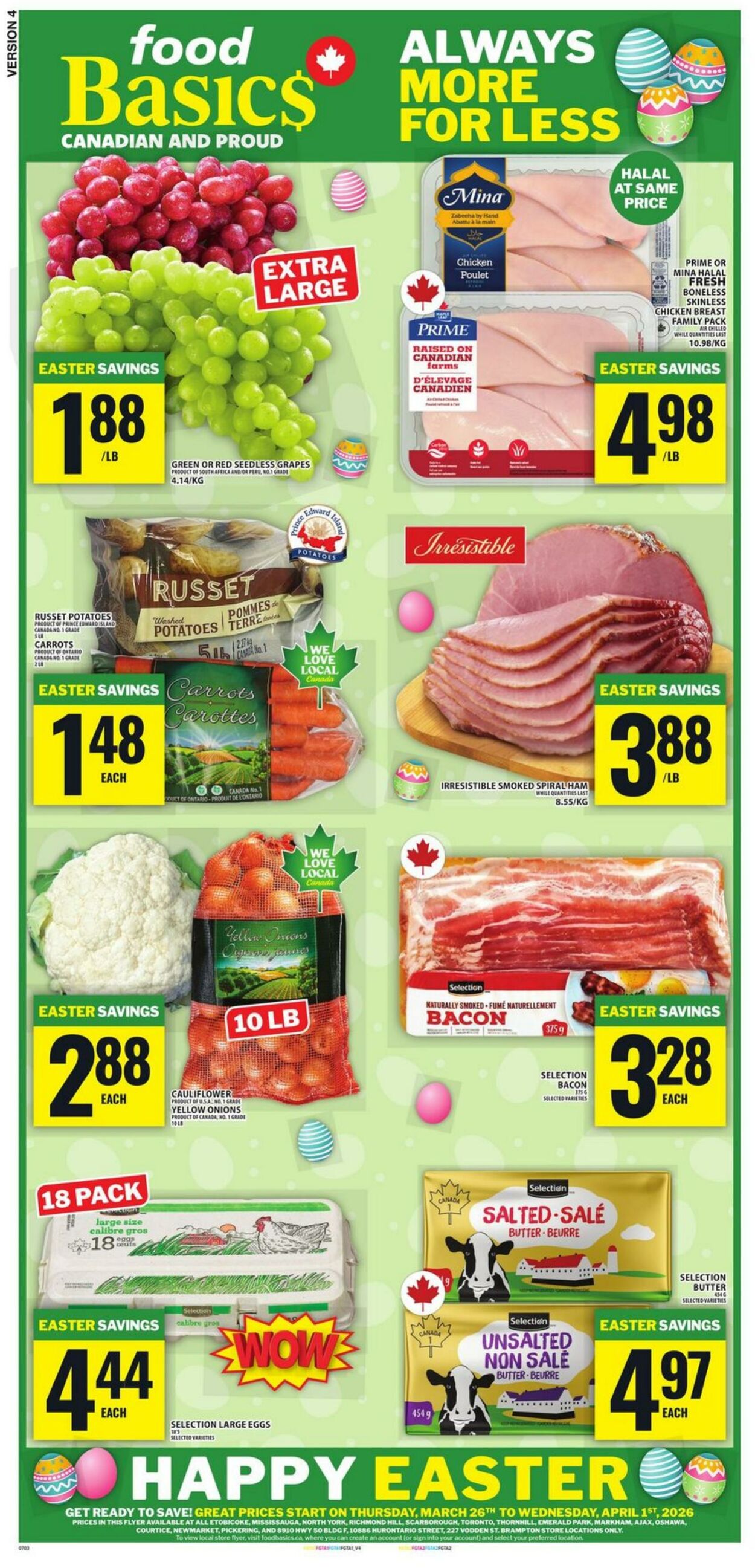 Flyer Food Basics 26.03.2026 - 01.04.2026