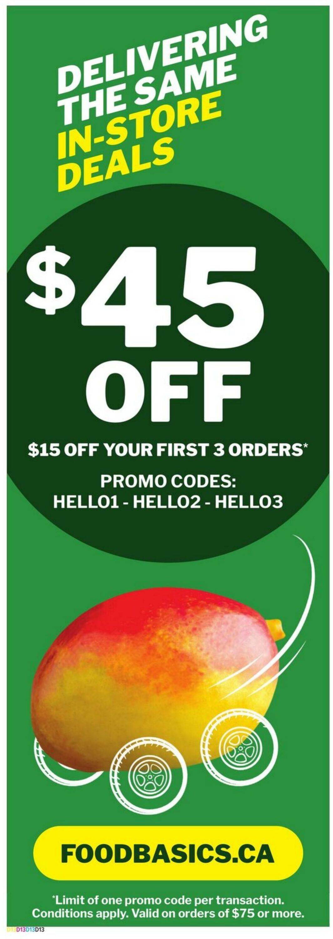 Flyer Food Basics 26.03.2026 - 01.04.2026