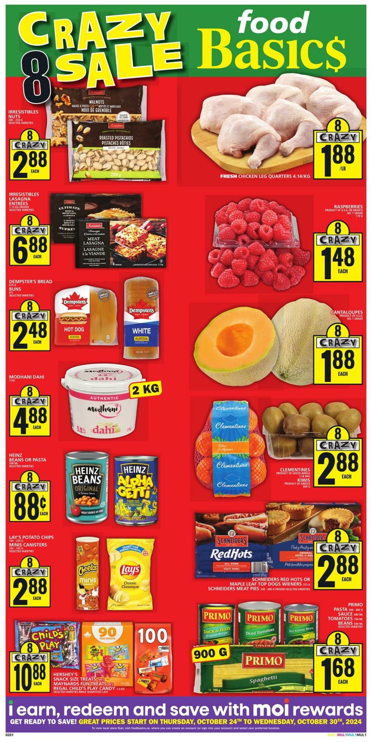 Flyer Food Basics 24.10.2024 - 30.10.2024