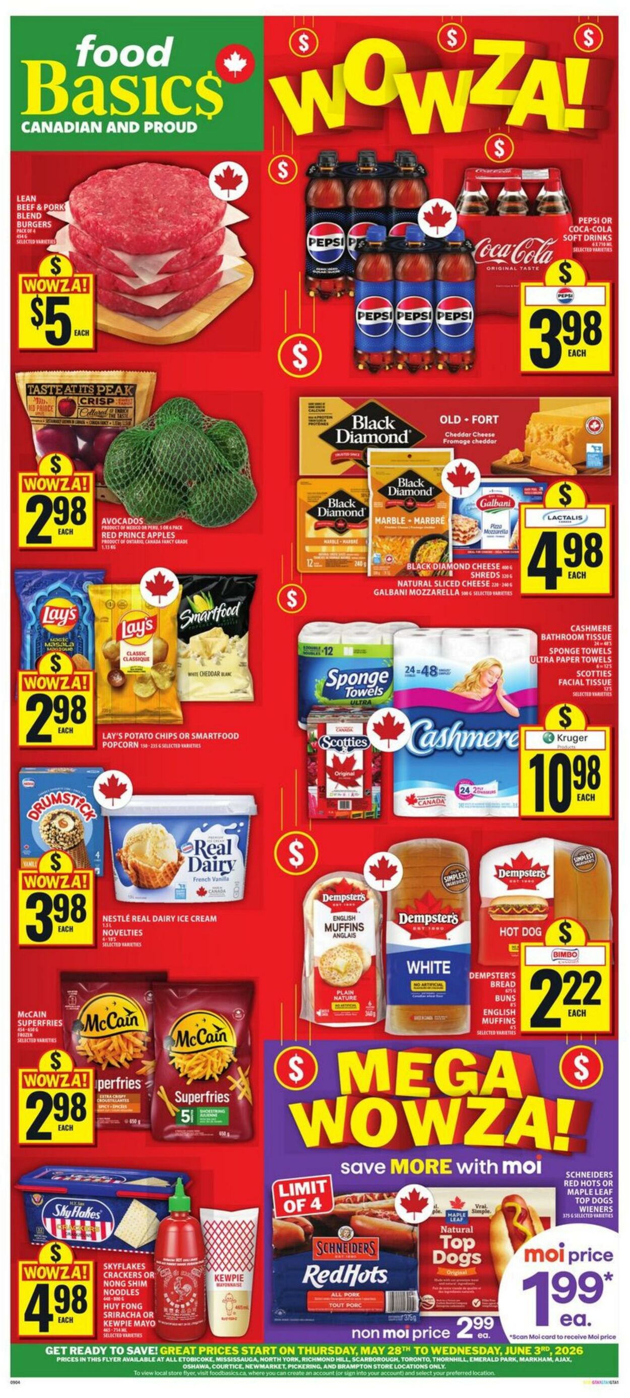 Food Basics Promotional flyers