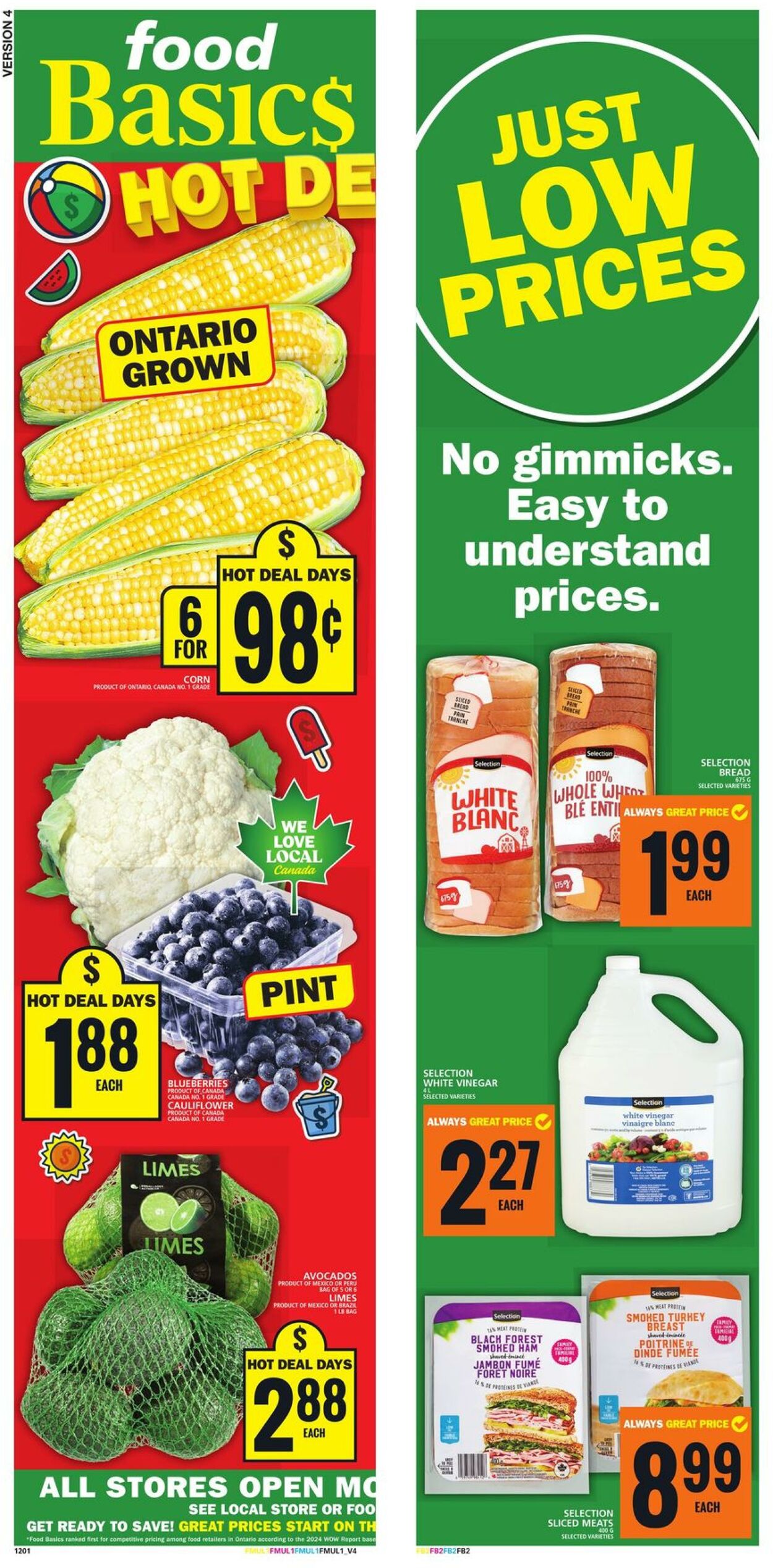 Flyer Food Basics 01.08.2024 - 07.08.2024