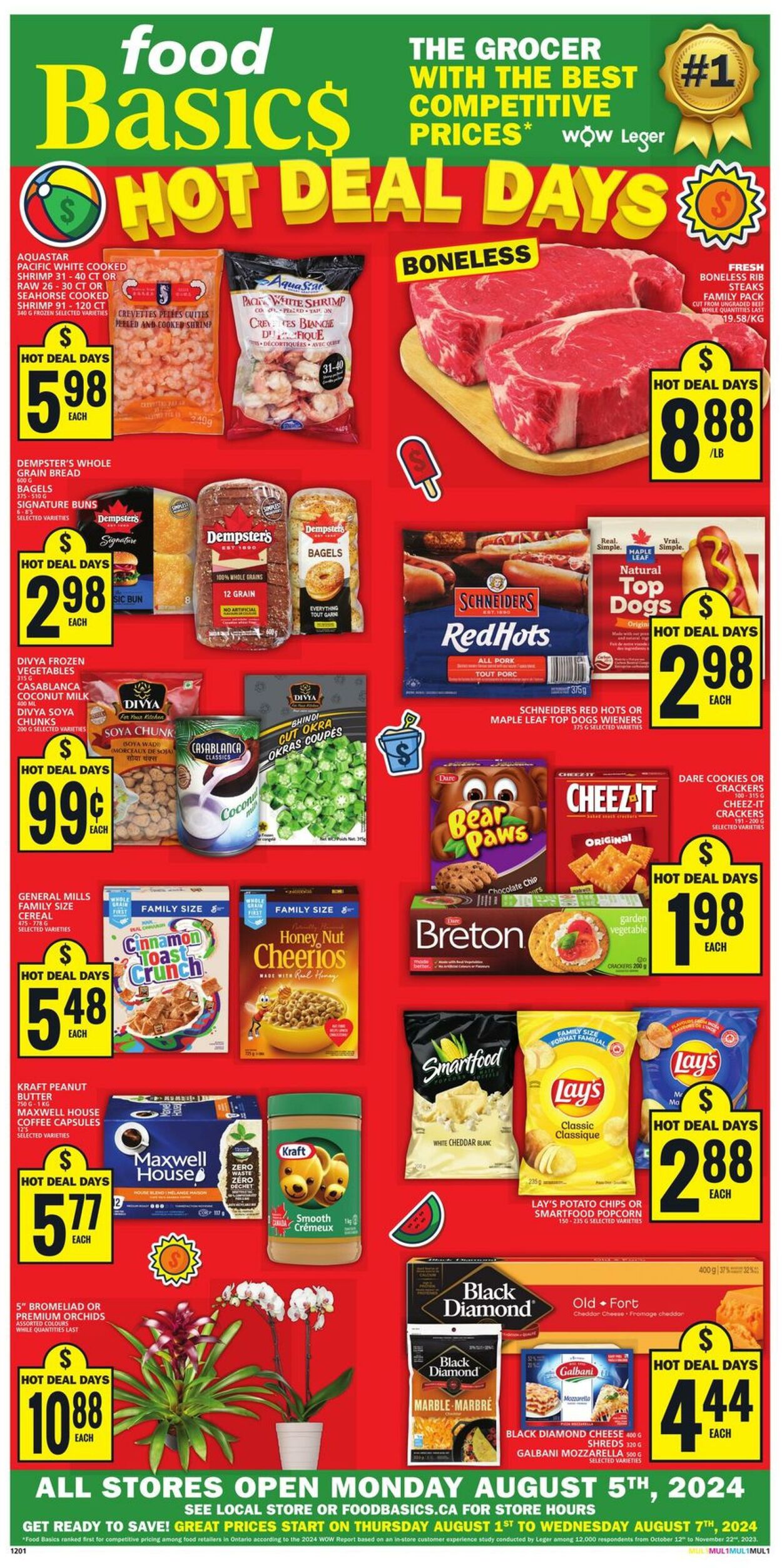 Flyer Food Basics 01.08.2024 - 07.08.2024