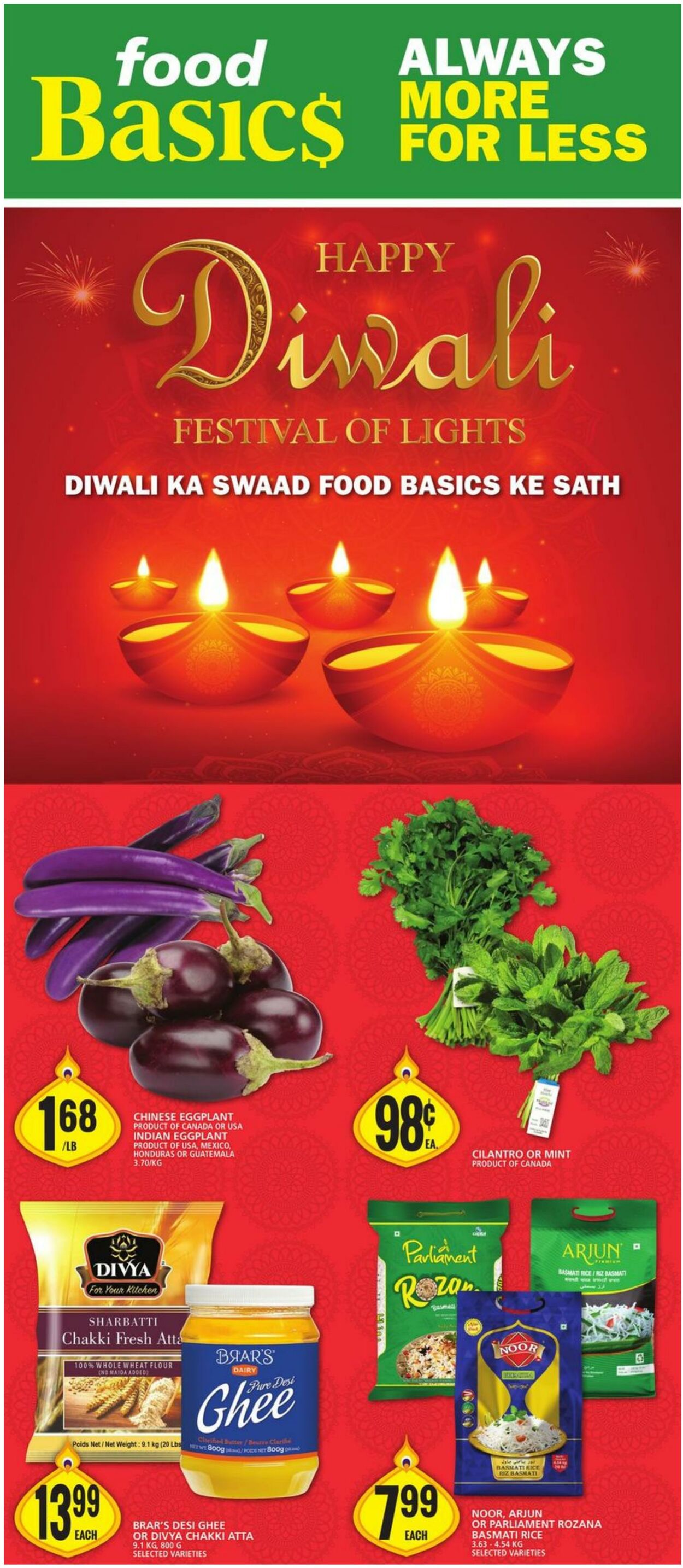 Food Basics Promotional flyers