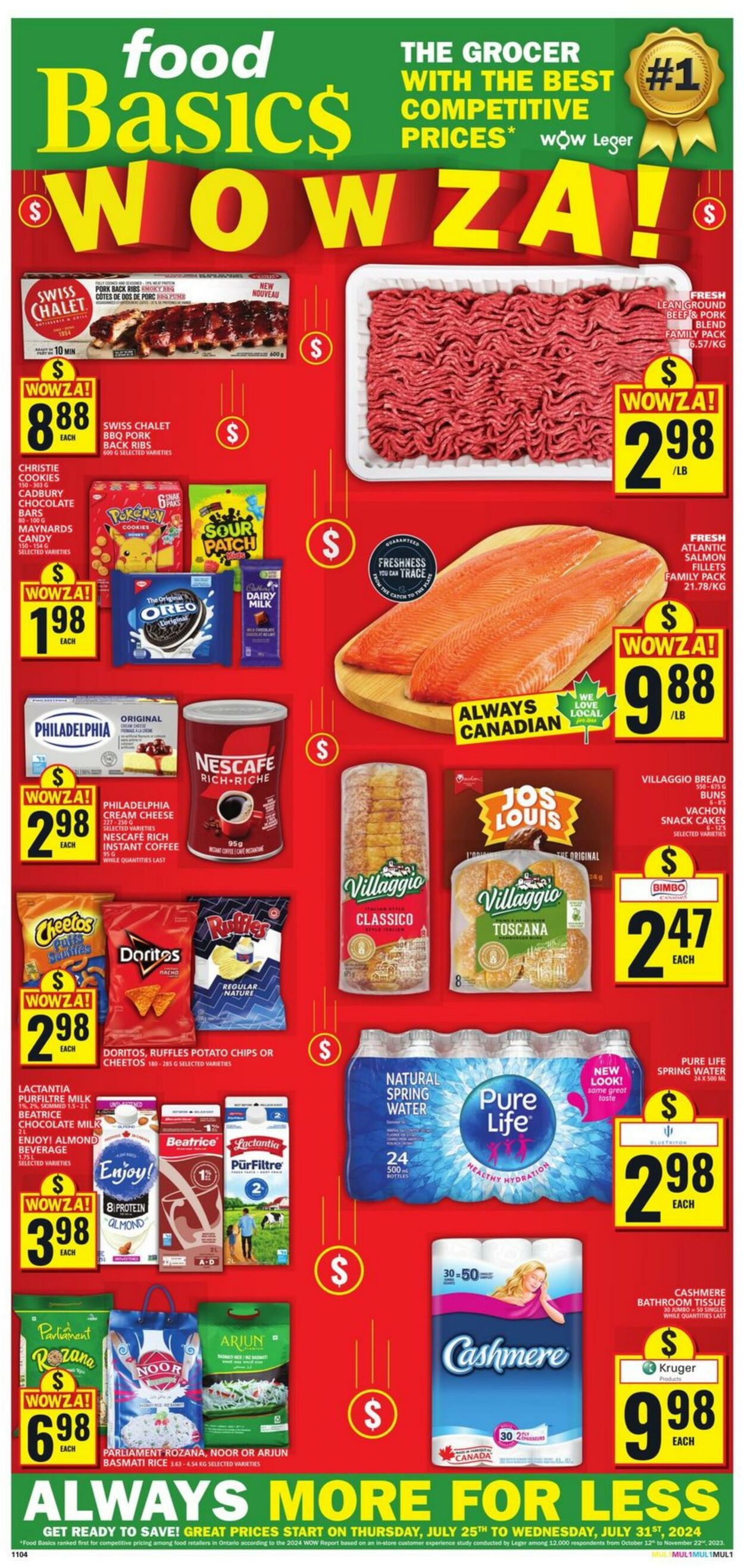 Flyer Food Basics 25.07.2024 - 31.07.2024