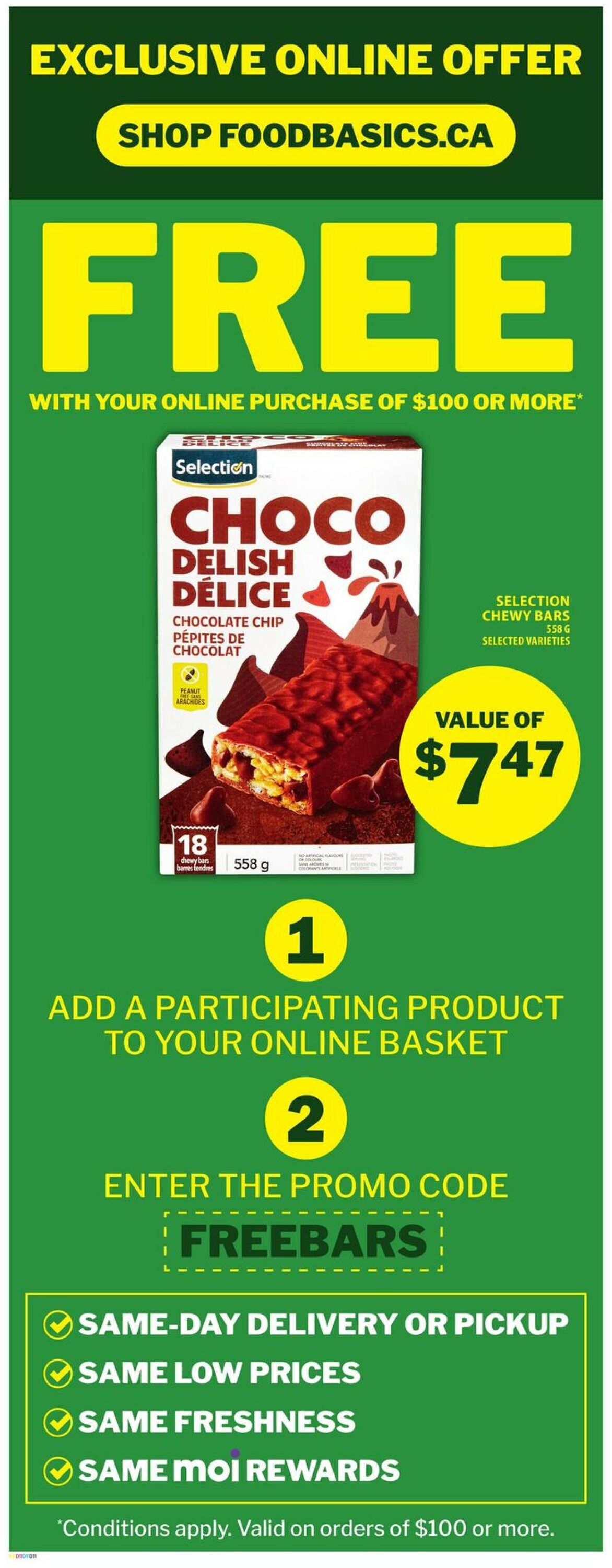Flyer Food Basics 23.10.2025 - 29.10.2025