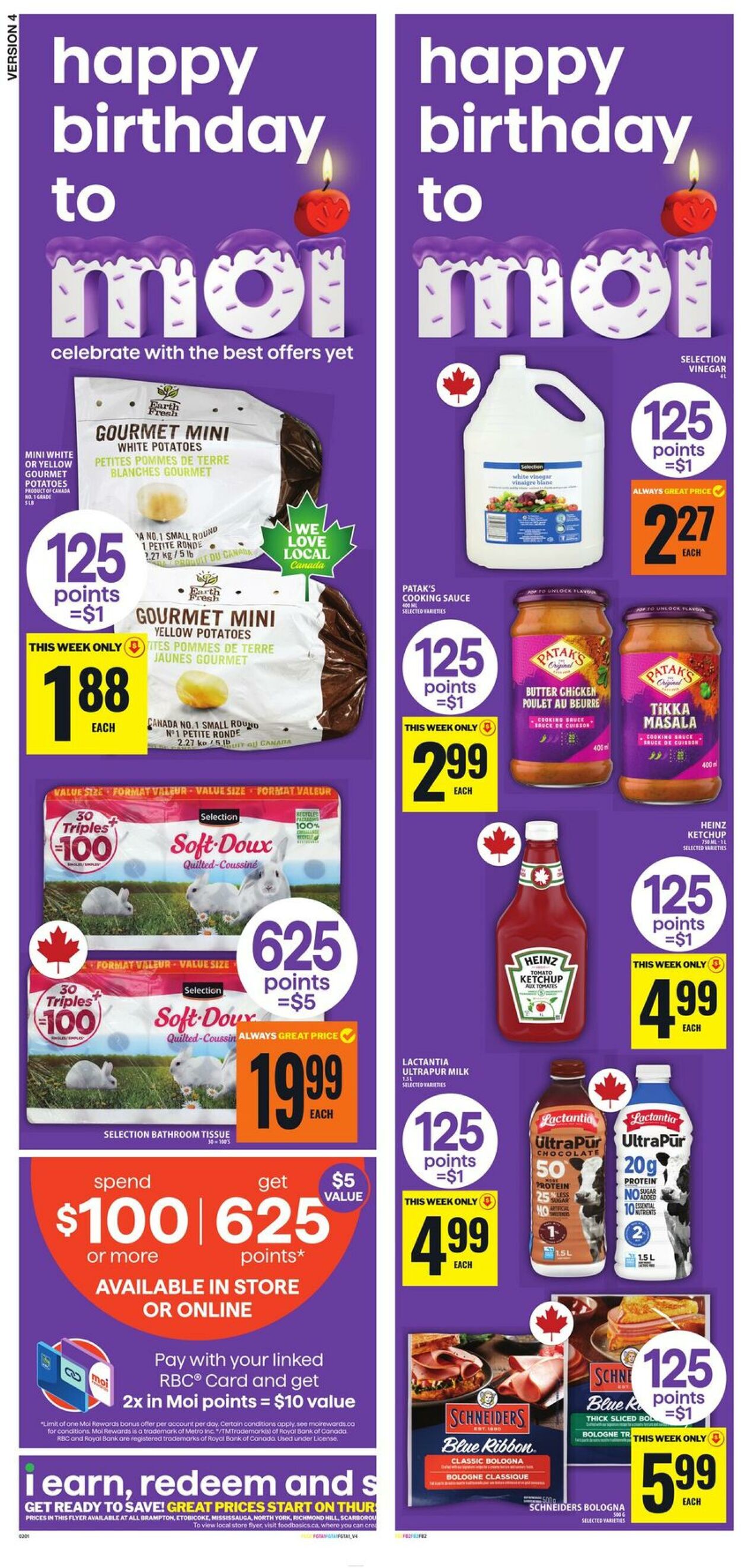 Flyer Food Basics 23.10.2025 - 29.10.2025