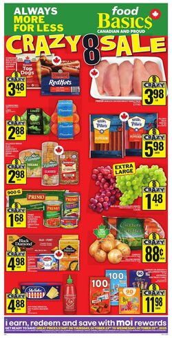 Flyer Food Basics 23.10.2025 - 29.10.2025