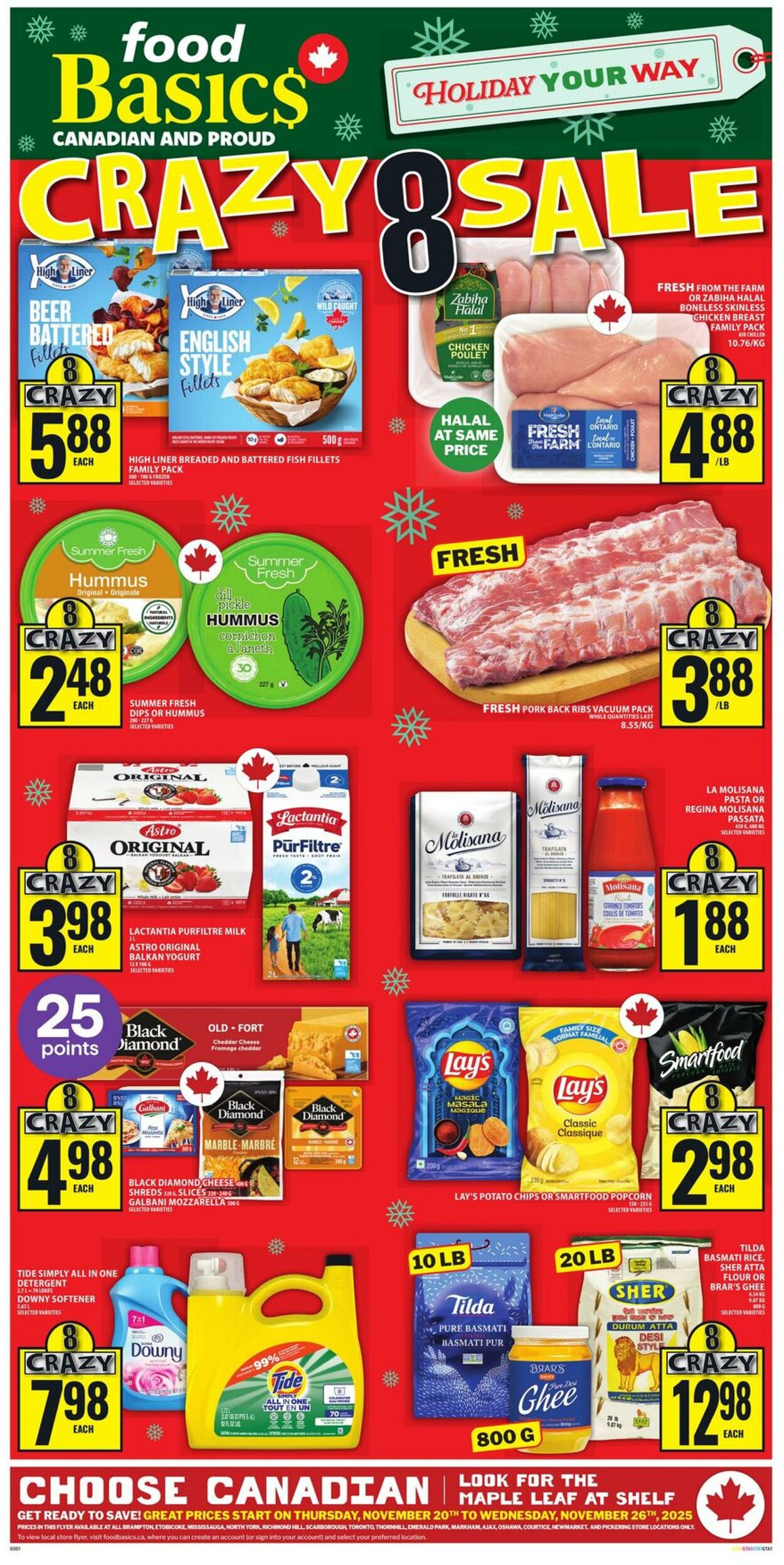 Flyer Food Basics 20.11.2025 - 26.11.2025