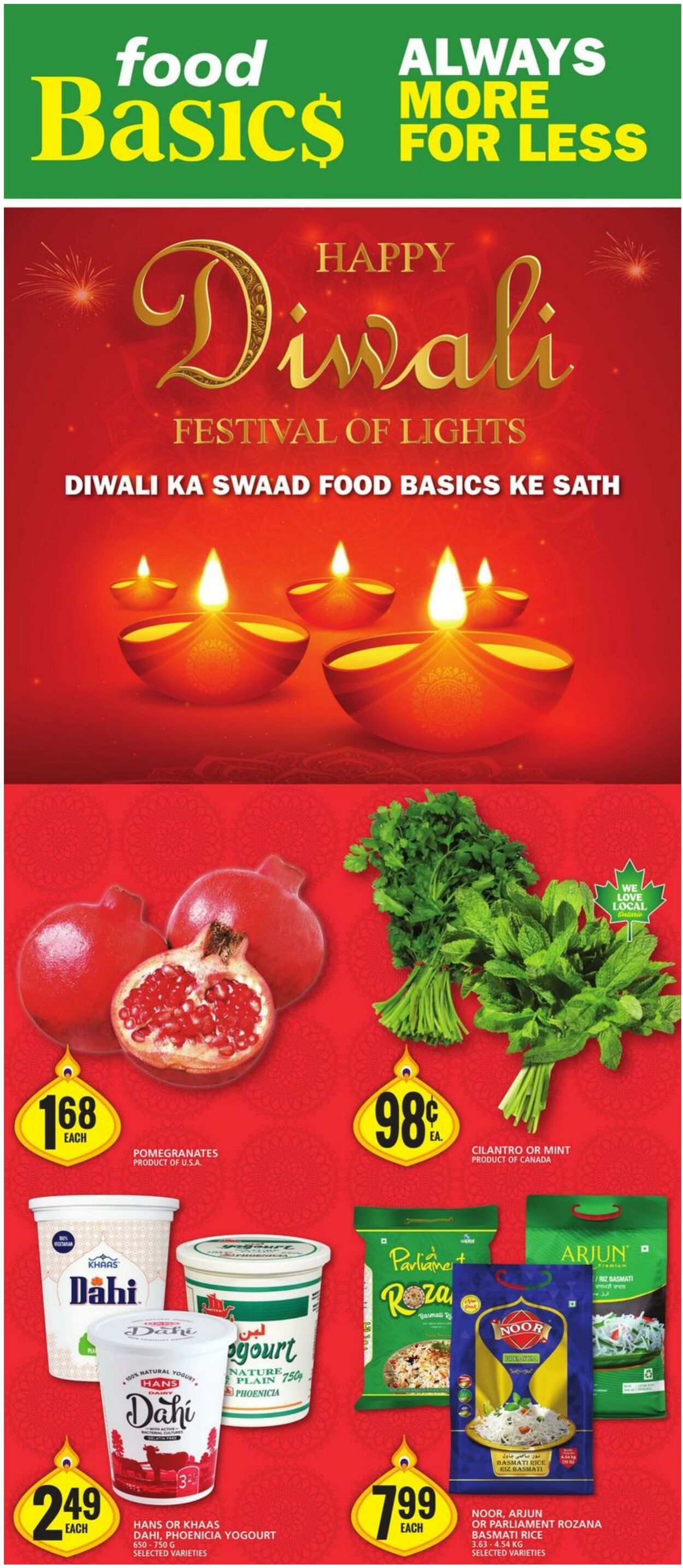 Flyer Food Basics - Flyer 17 Oct 2024 - 23 Oct 2024