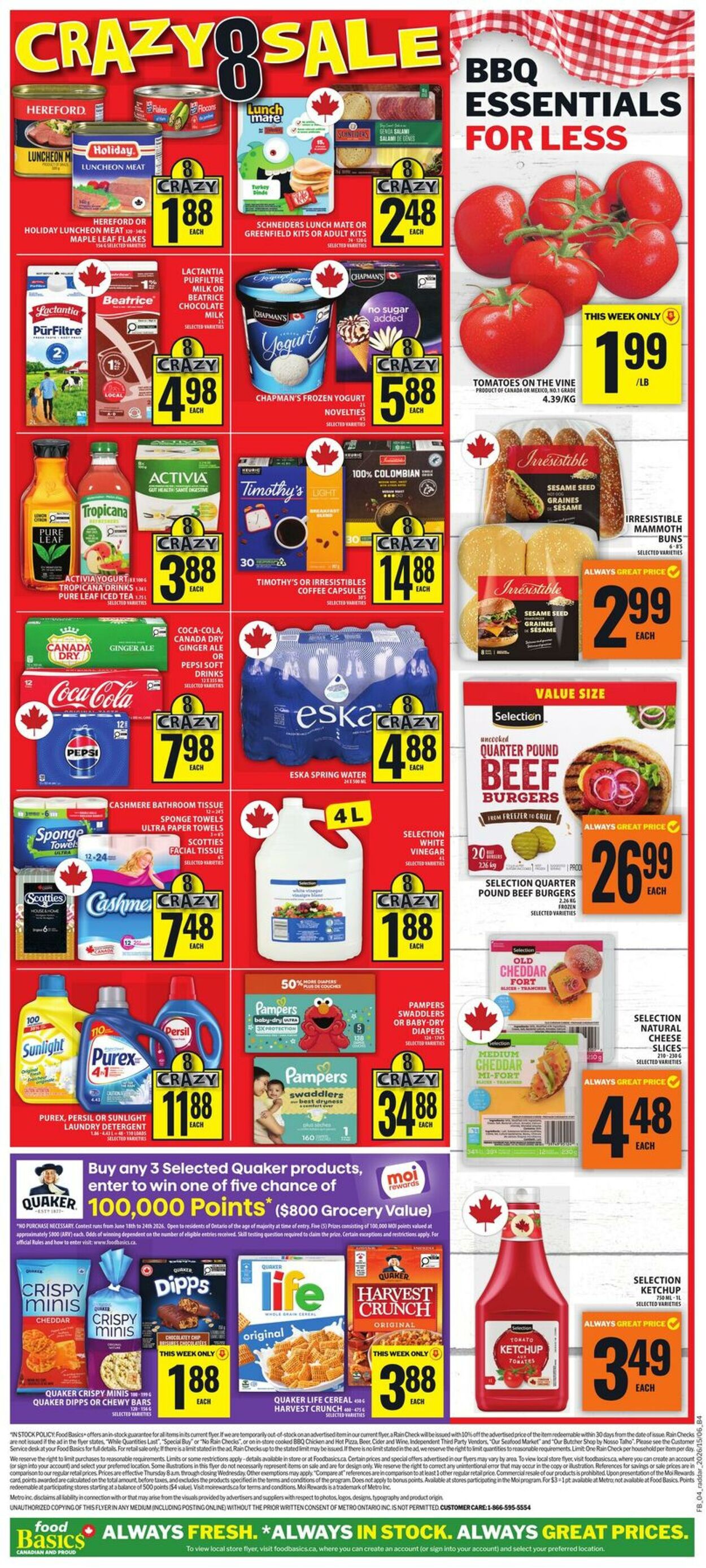 Flyer Food Basics 18.06.2026 - 24.06.2026