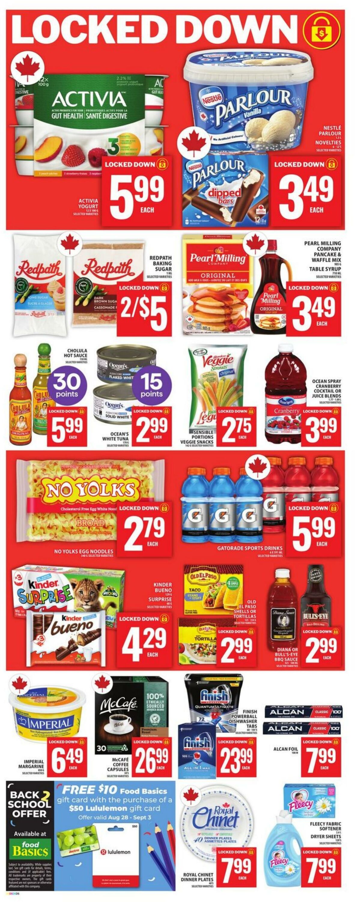 Flyer Food Basics 28.08.2025 - 03.09.2025