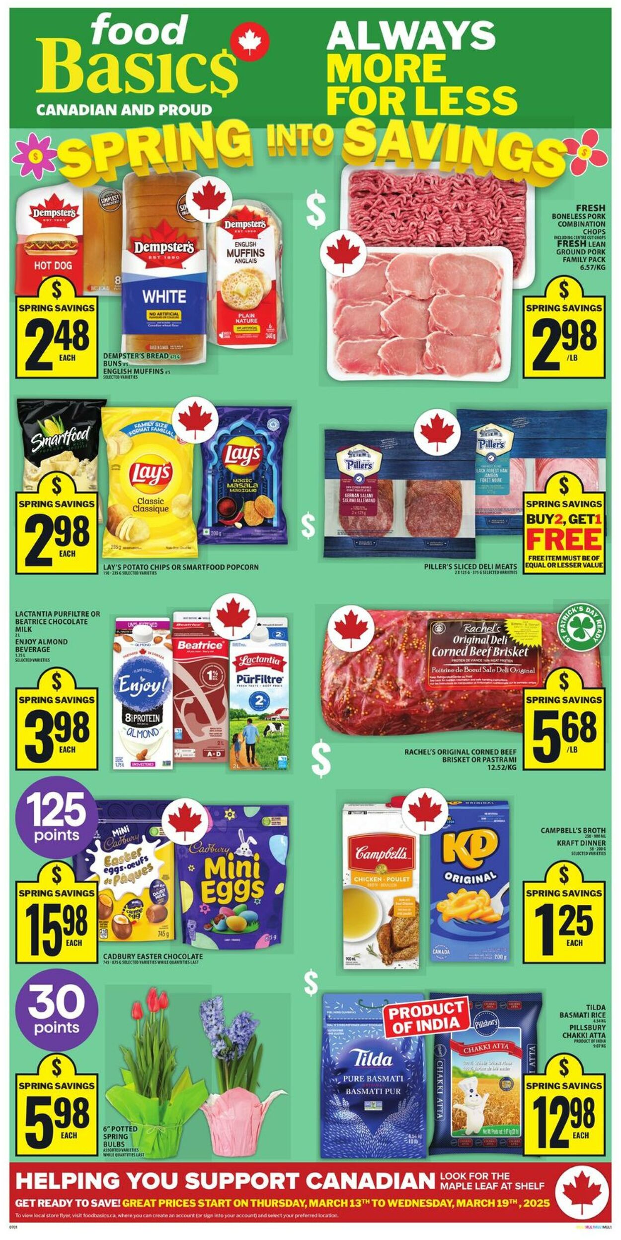 Flyer Food Basics - Flyer 13 Mar 2025 - 19 Mar 2025