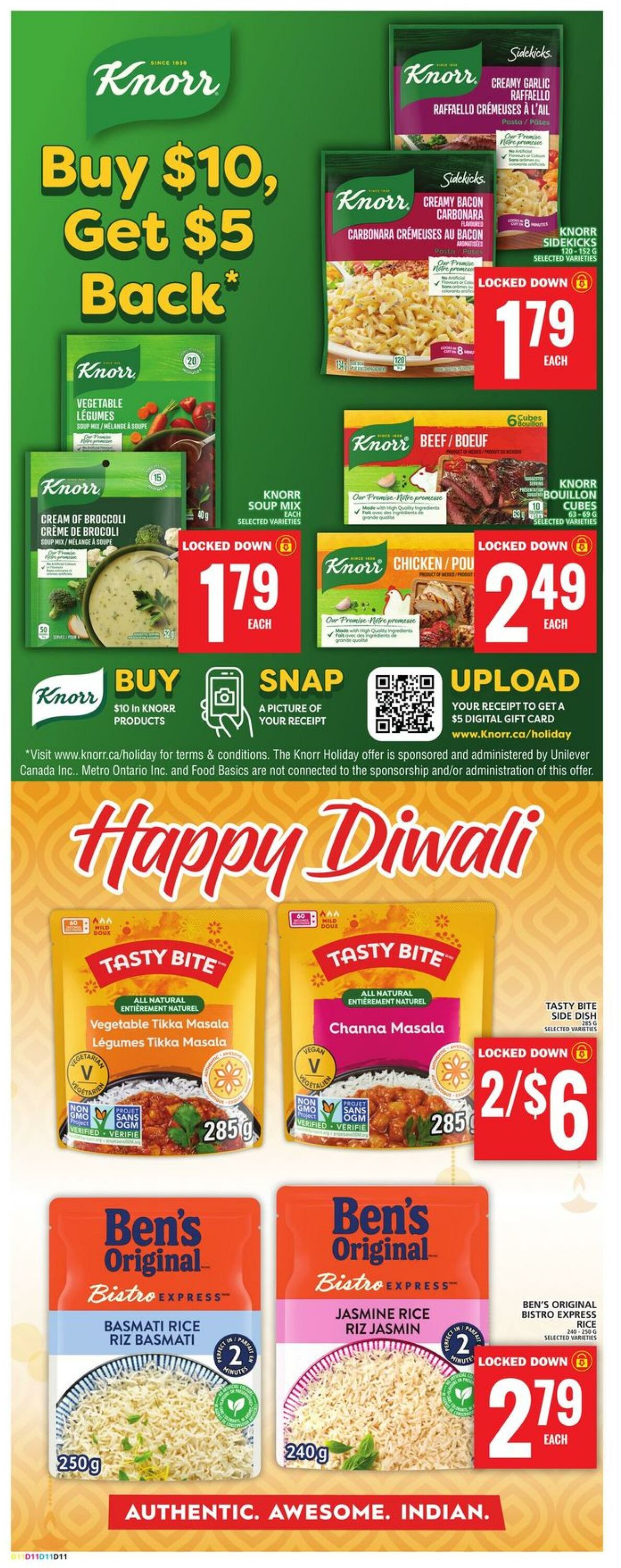 Flyer Food Basics 31.10.2024 - 06.11.2024