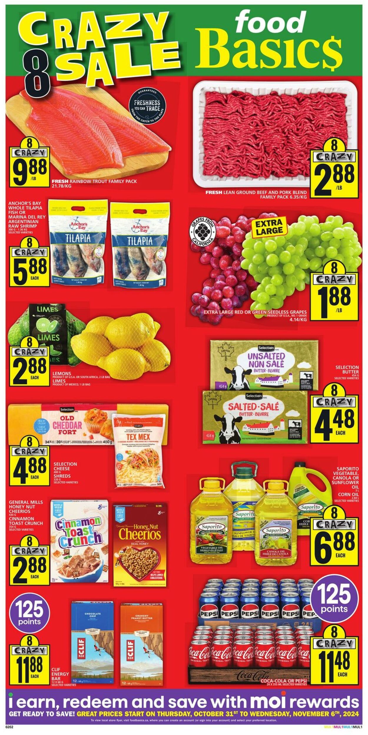 Flyer Food Basics 31.10.2024 - 06.11.2024