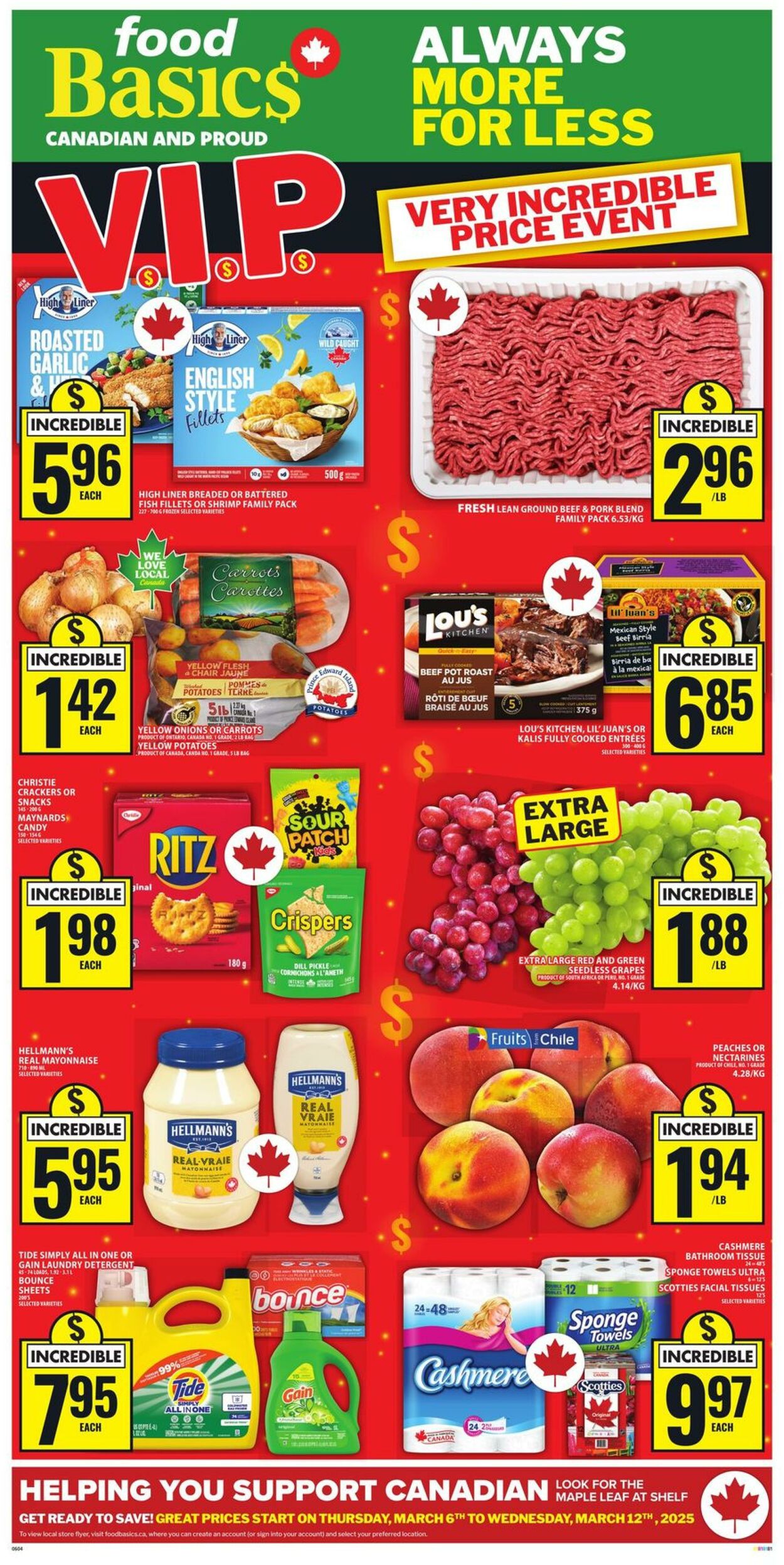 Flyer Food Basics - Flyer 6 Mar 2025 - 12 Mar 2025