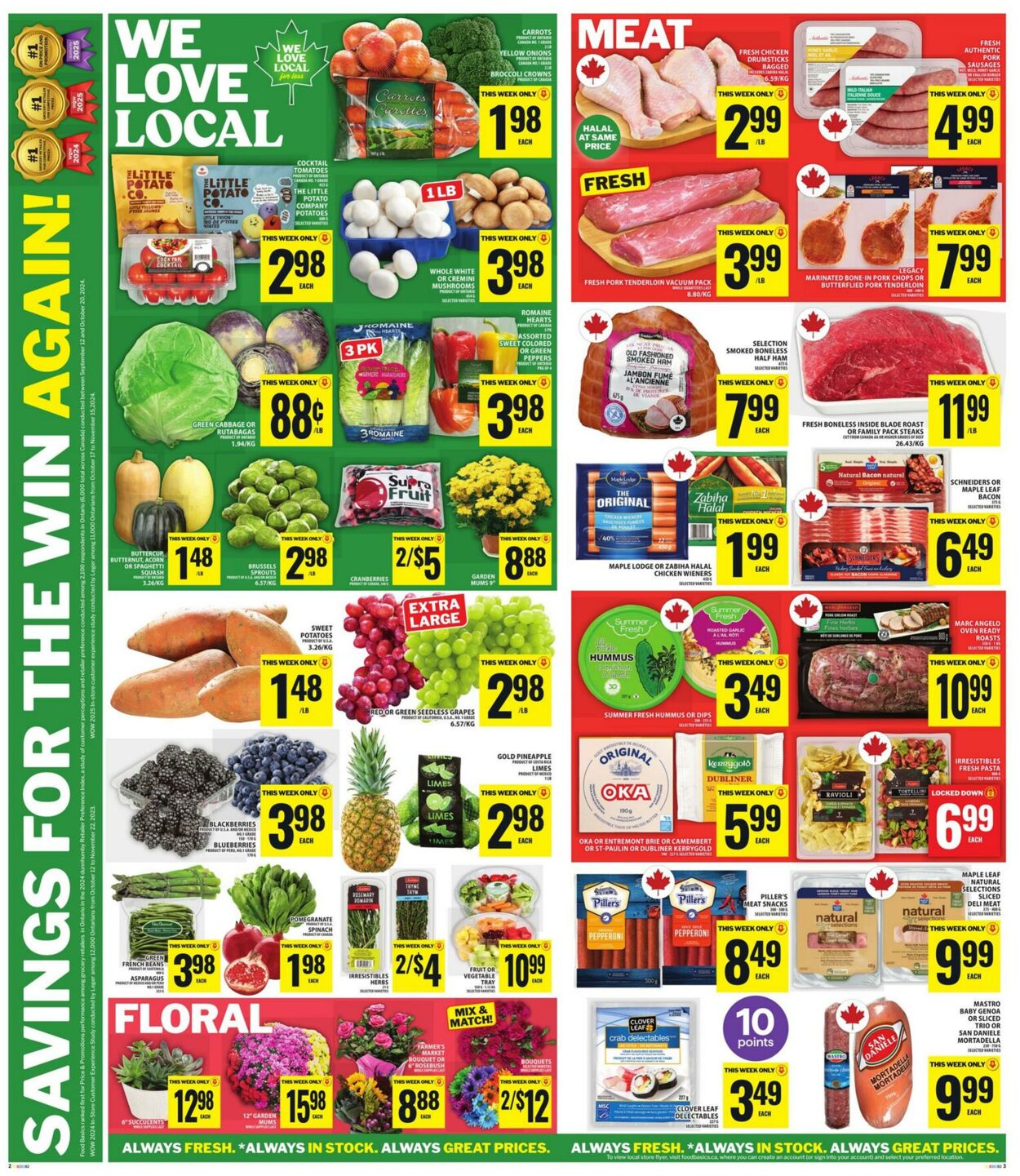 Flyer Food Basics 02.10.2025 - 08.10.2025