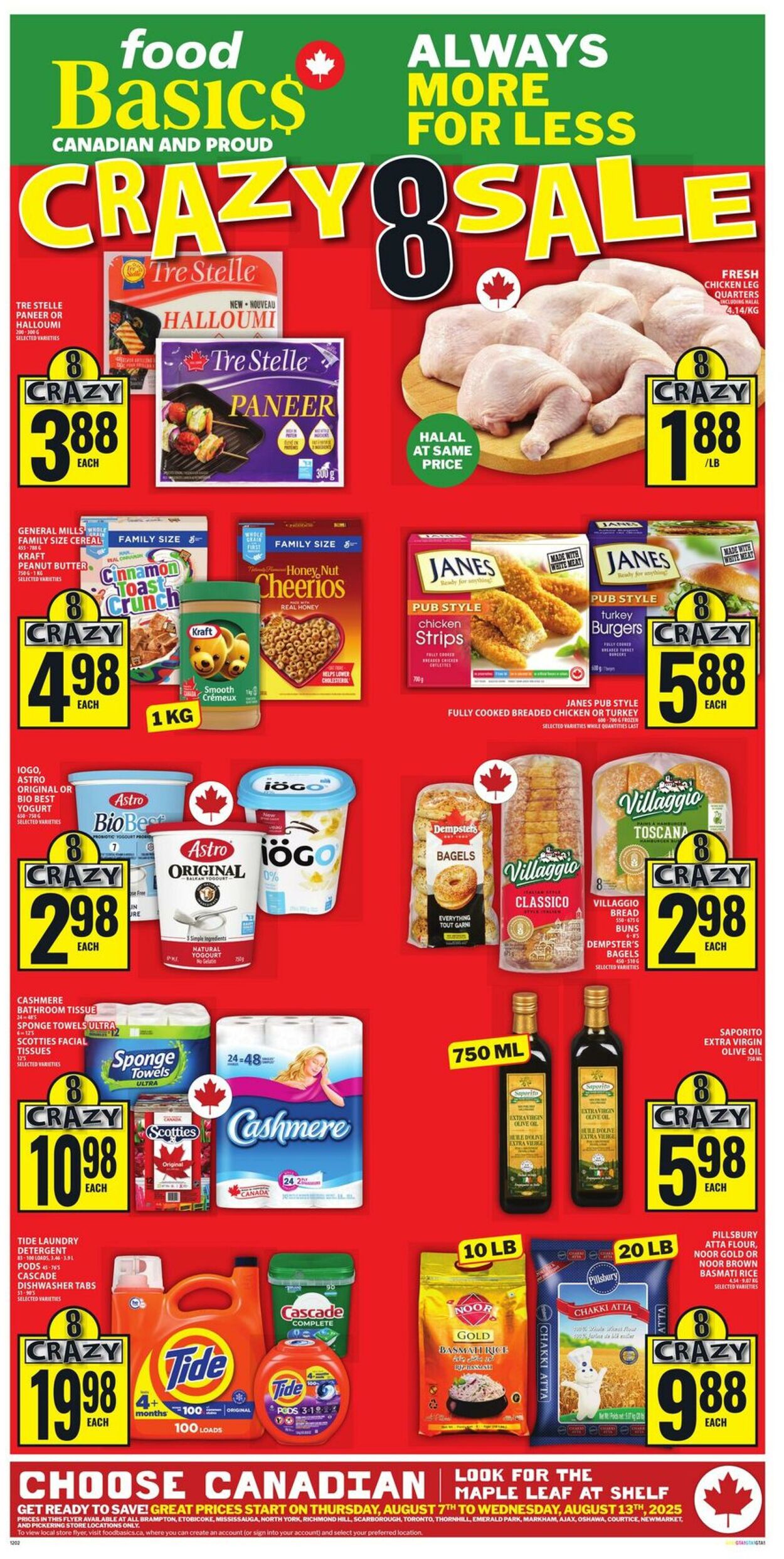 Flyer Food Basics 07.08.2025 - 13.08.2025