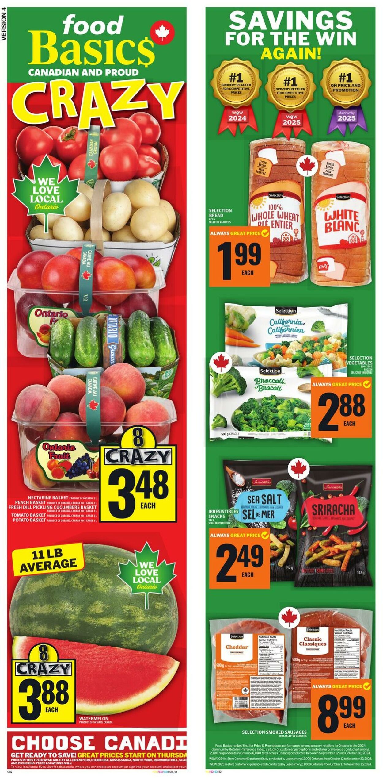 Flyer Food Basics 07.08.2025 - 13.08.2025