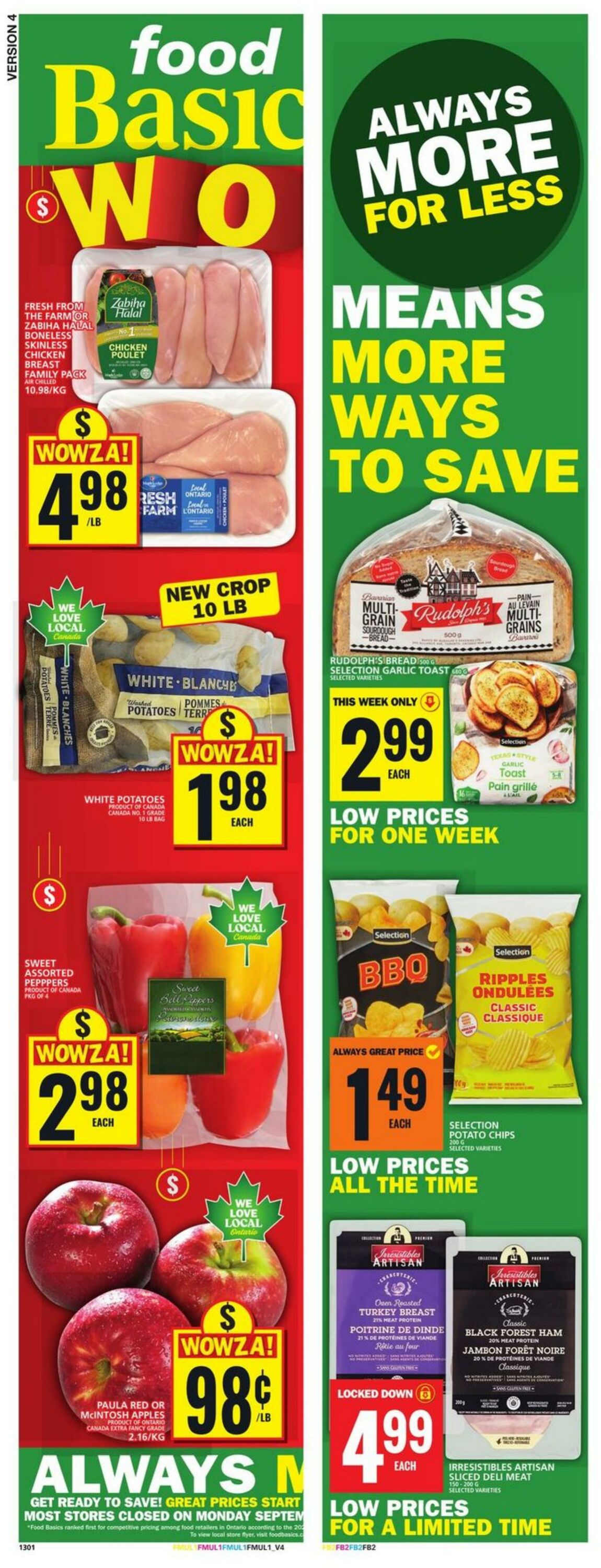 Flyer Food Basics 29.08.2024 - 04.09.2024