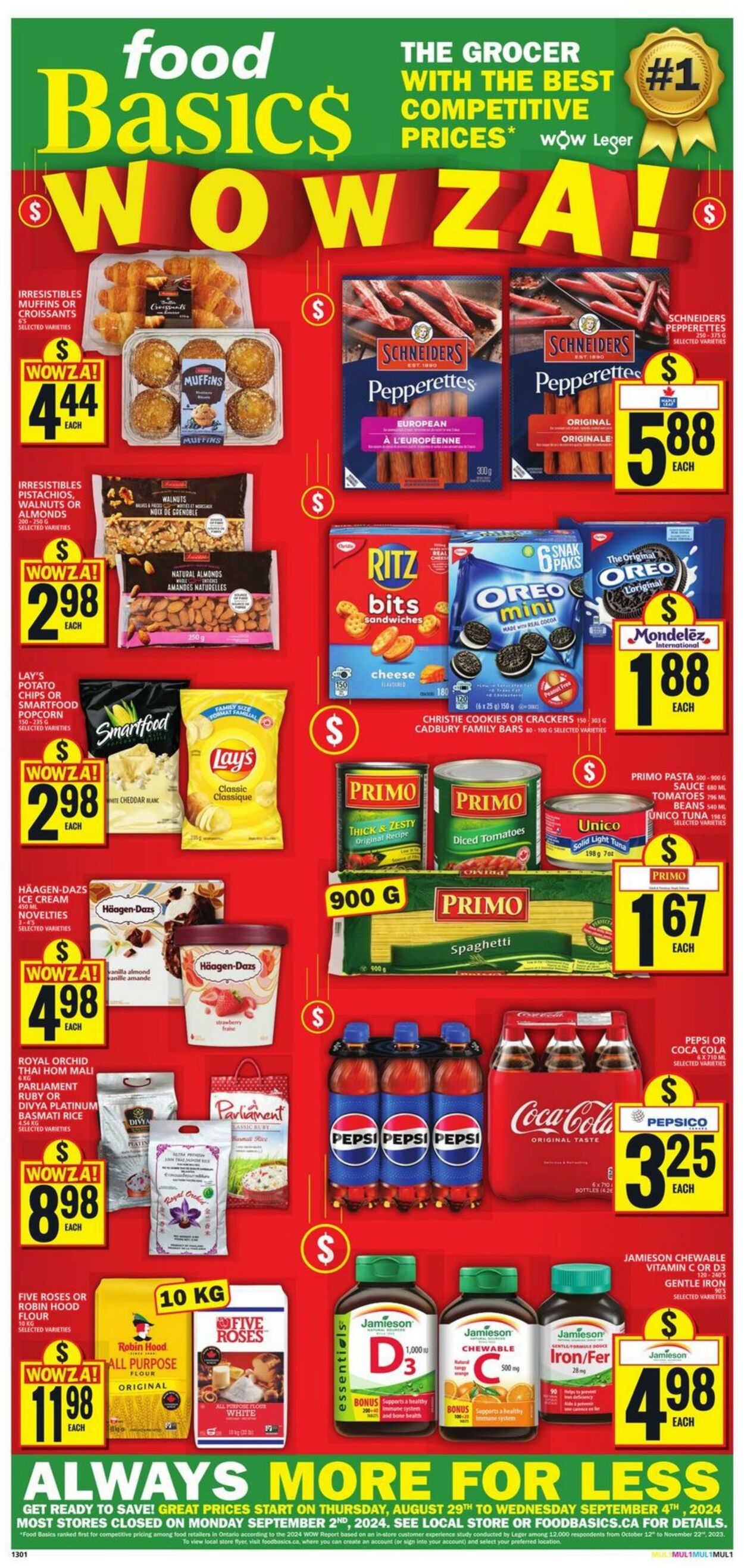 Flyer Food Basics 29.08.2024 - 04.09.2024