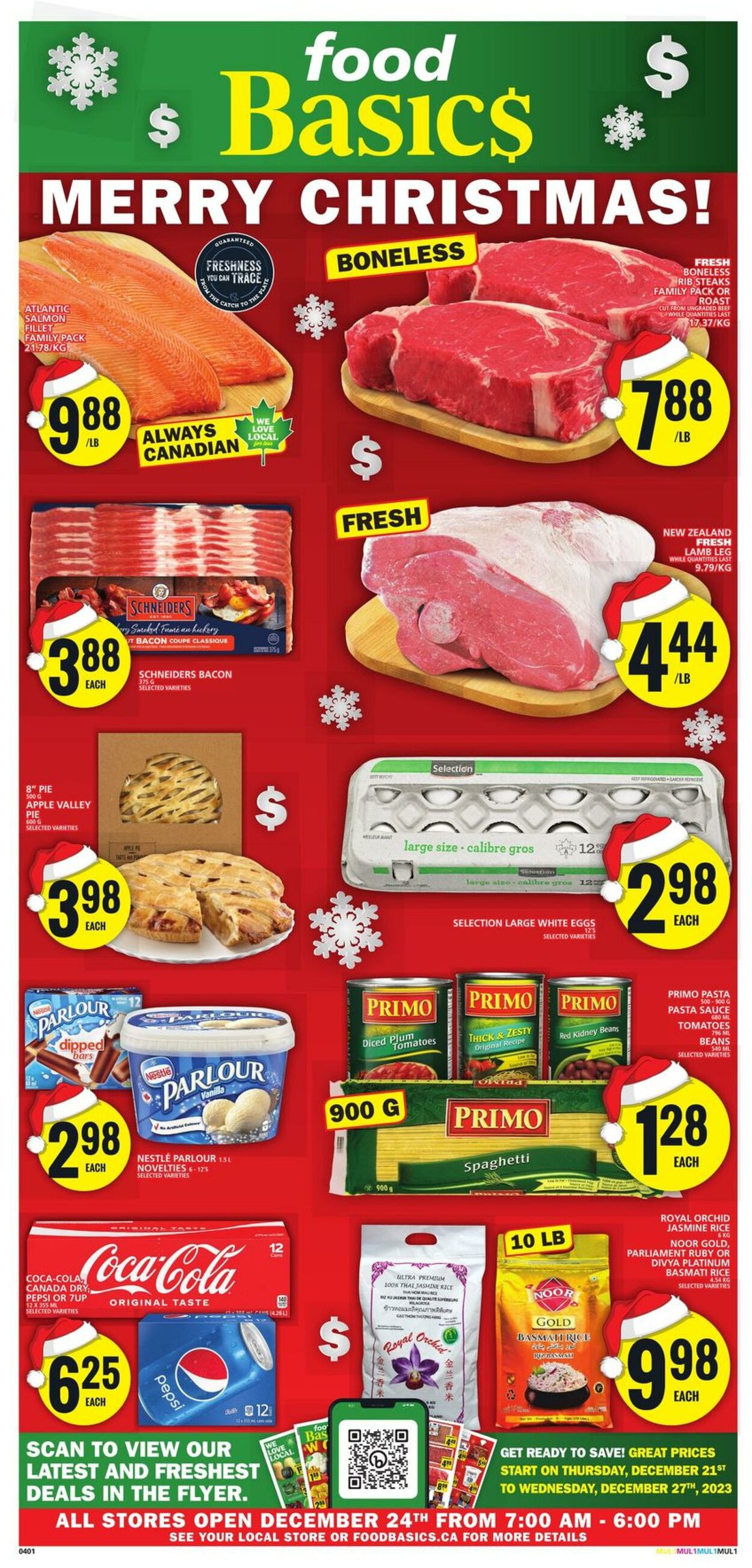 Flyer Food Basics 21.12.2023 - 27.12.2023