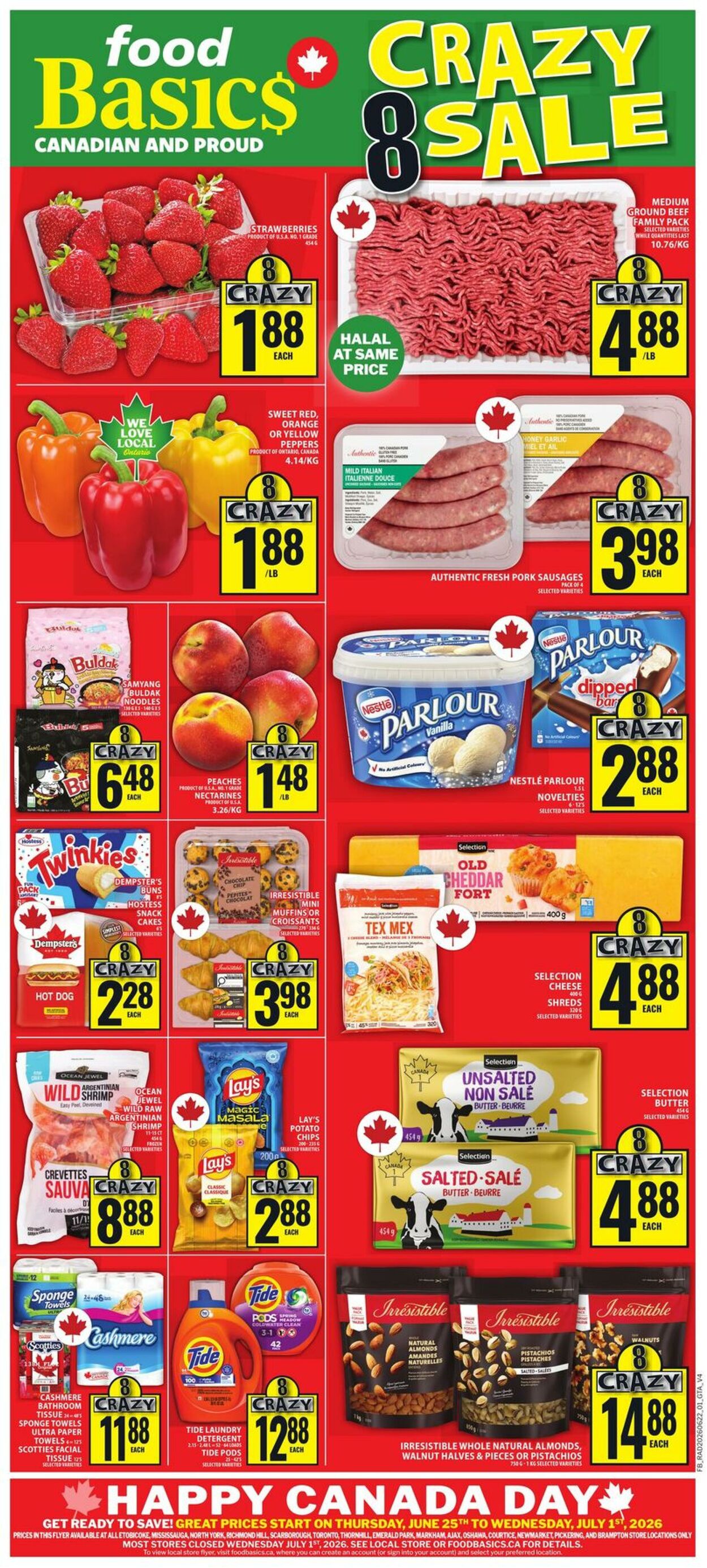 Food Basics Promotional flyers