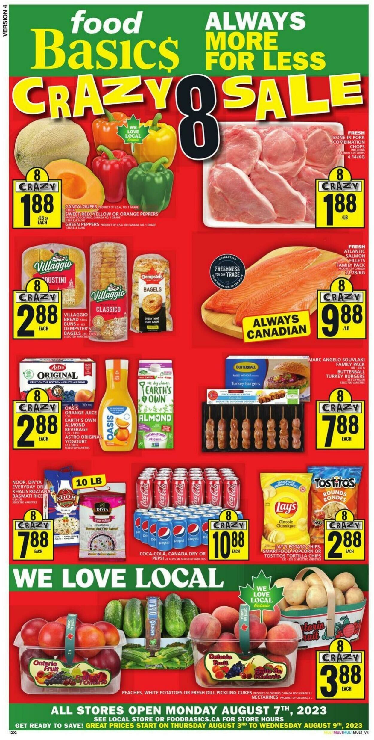 Flyer Food Basics 03.08.2023 - 09.08.2023