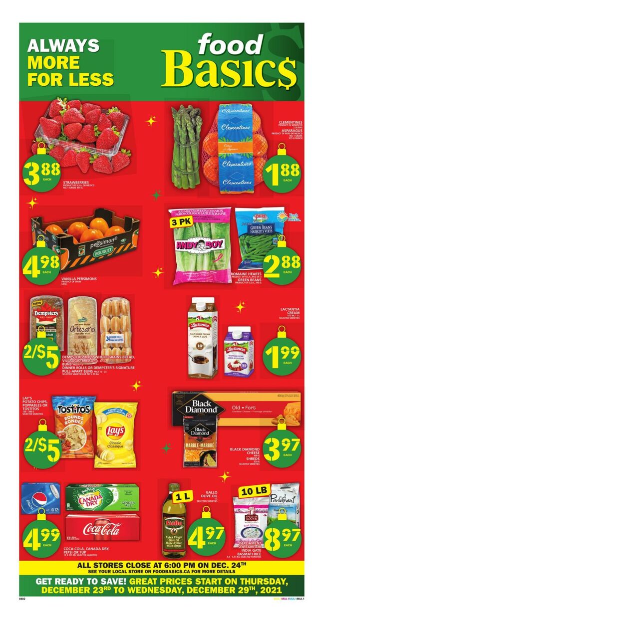 Flyer Food Basics 23.12.2021 - 29.12.2021