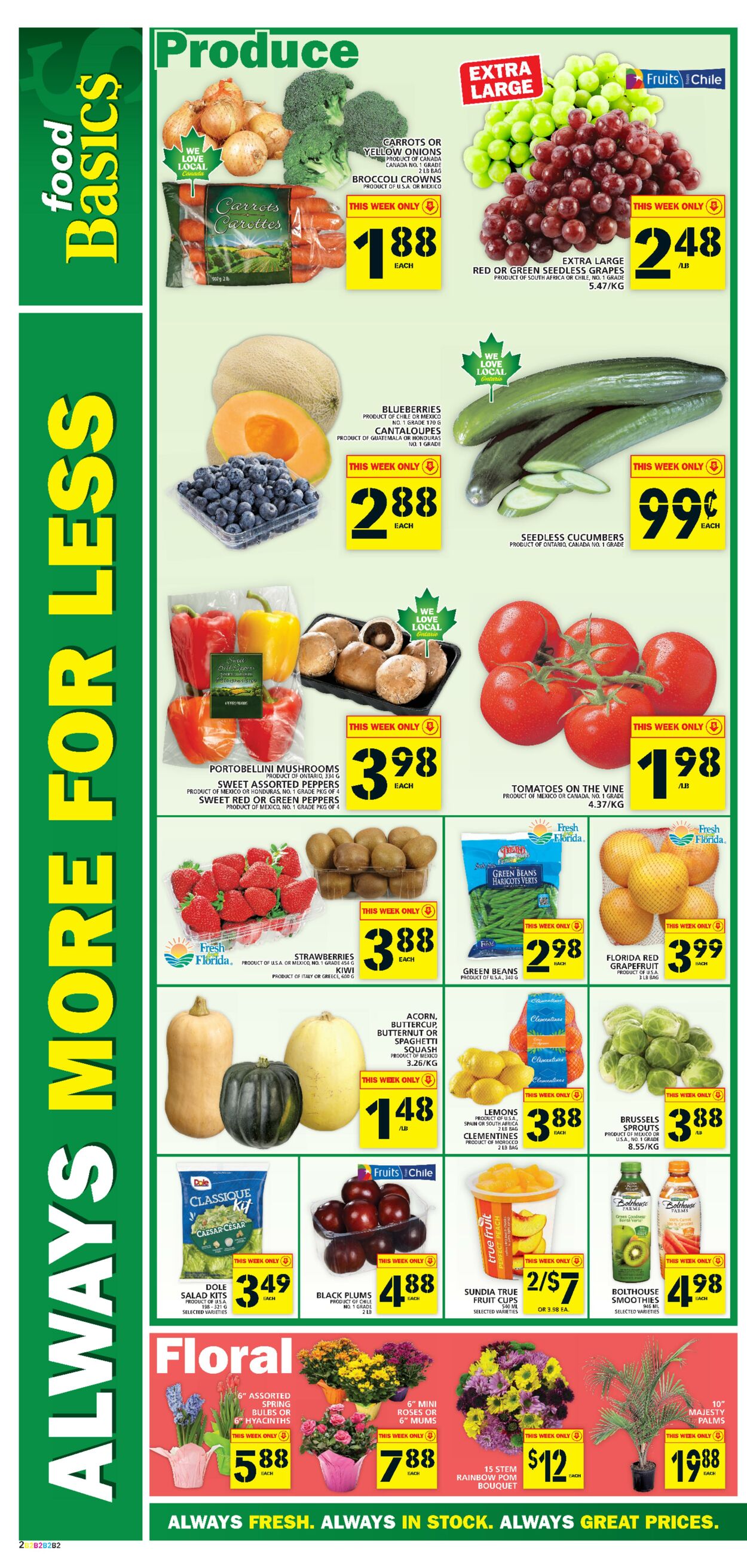 Flyer Food Basics 31.03.2022 - 06.04.2022