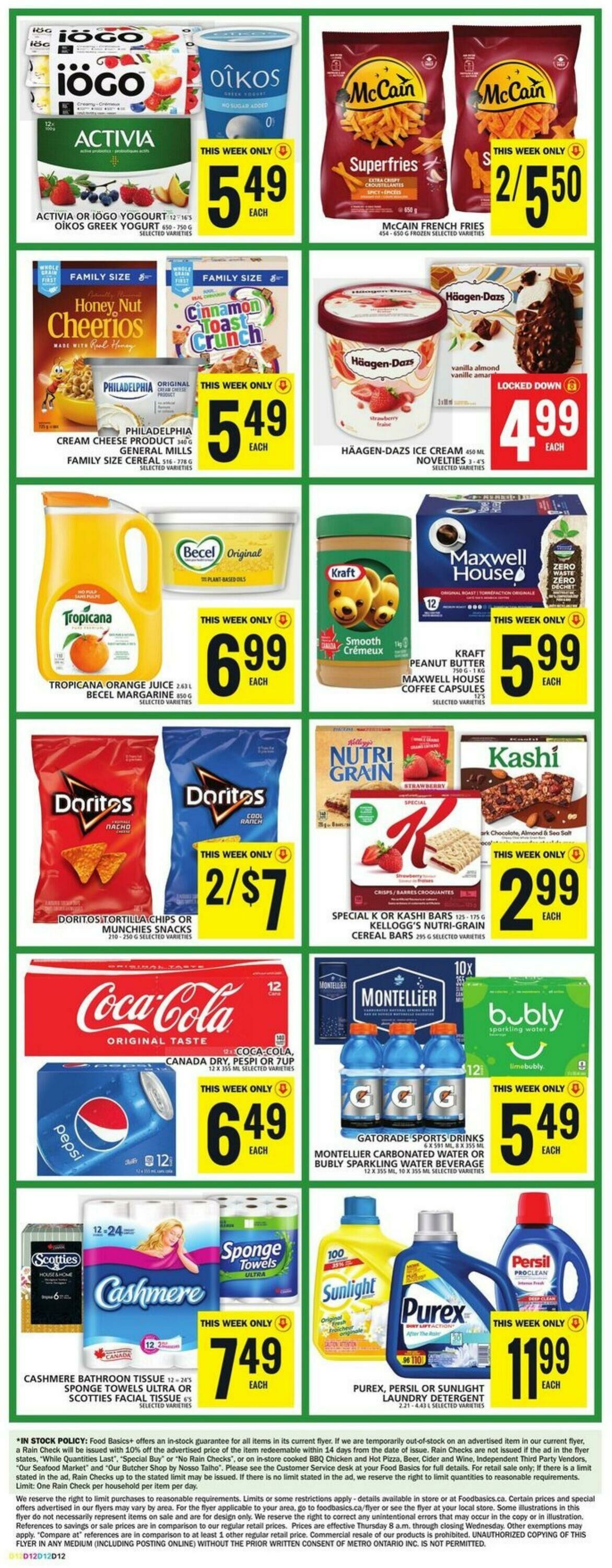 Flyer Food Basics 12.10.2023 - 18.10.2023