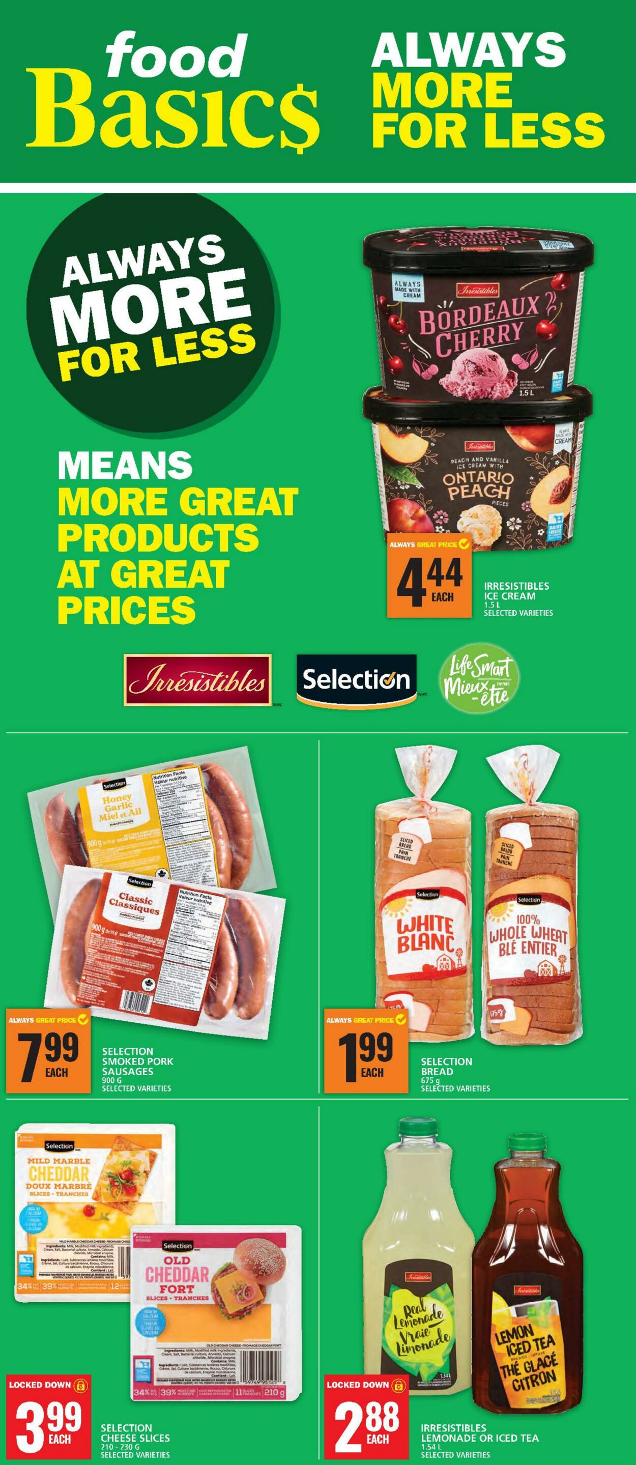 Flyer Food Basics 18.07.2024 - 14.08.2024